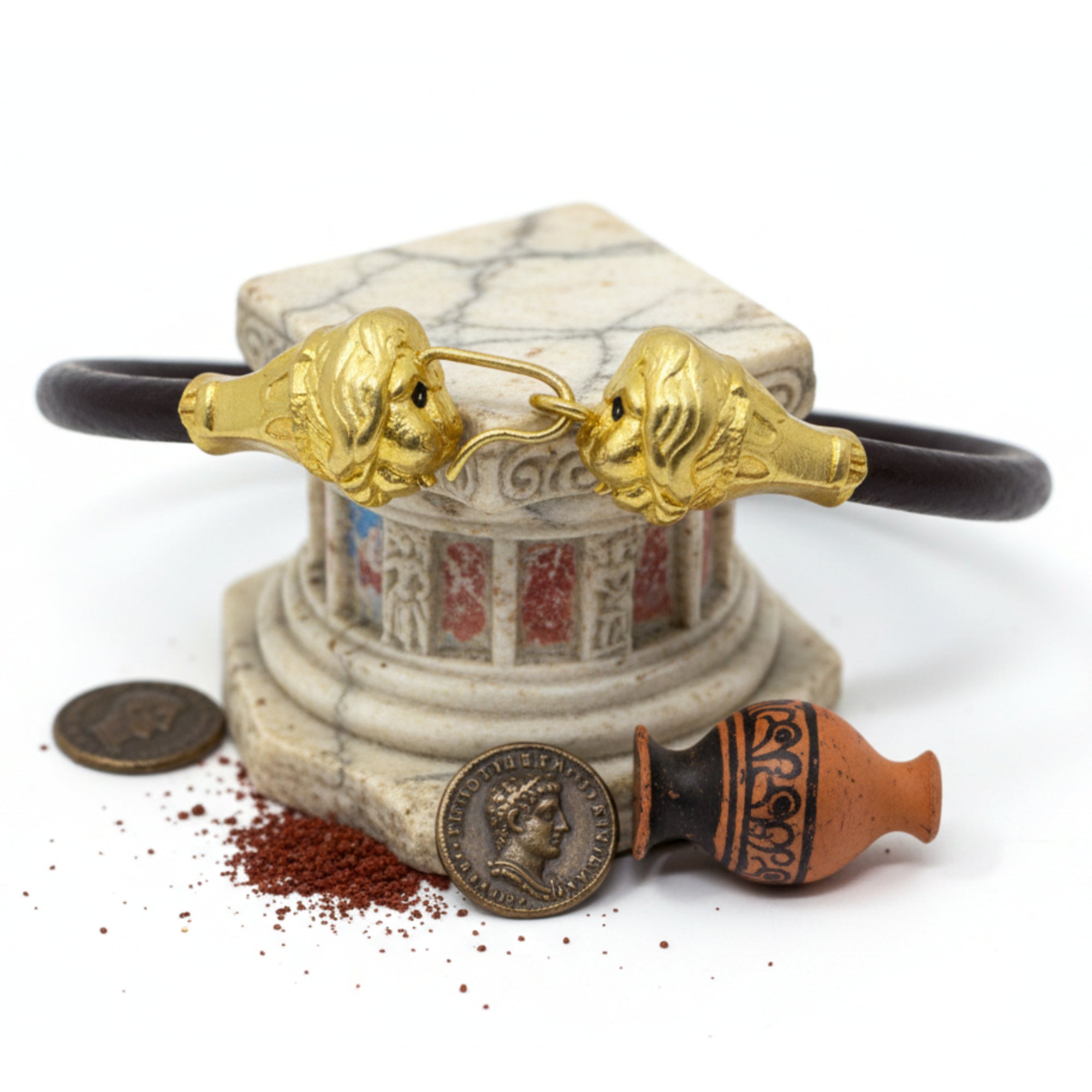 Leonine Protomi Bracelet - 18K Gold plated 925 Silver