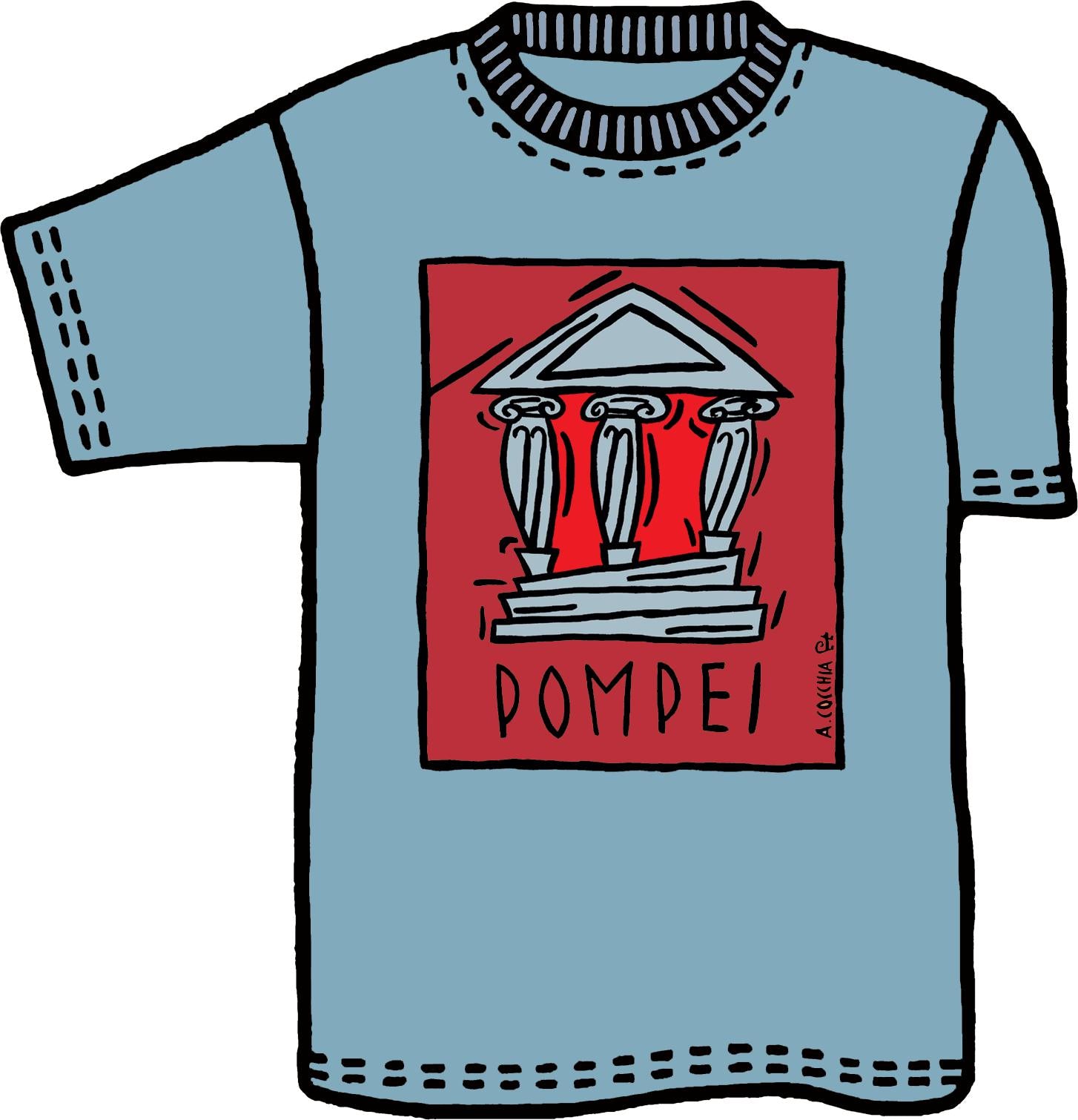 Children's T-shirt Ionic Temple Pompeii