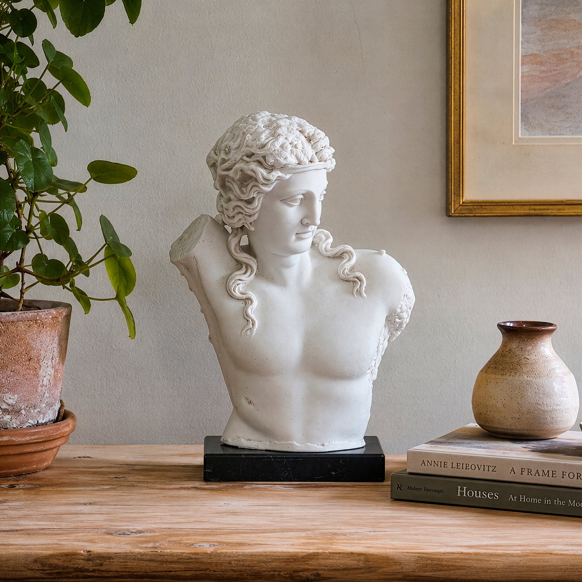 Statua in marmo del Torso di Dionisio