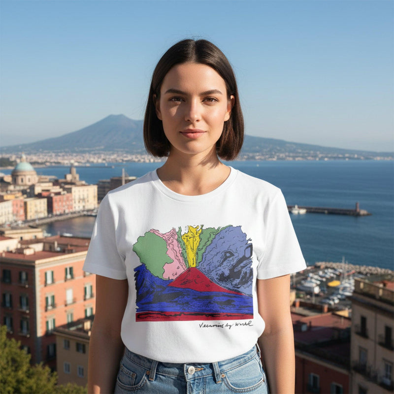 Women's T-shirt "Vesuvius" by Andy Warhol
