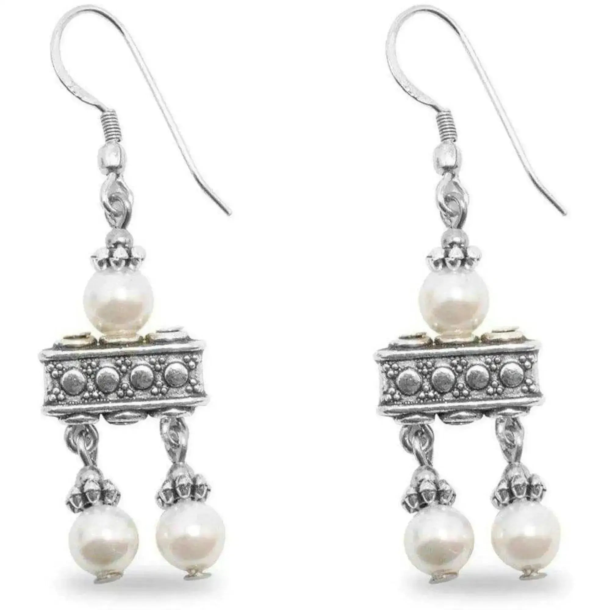 Boucles d'oreilles crotalia romaine antique