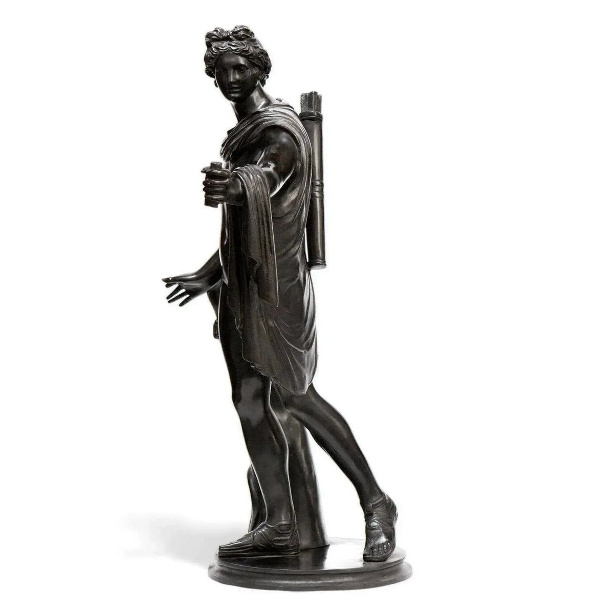 Apollo of the Belvedere, bronze copy in the Vatican Museums