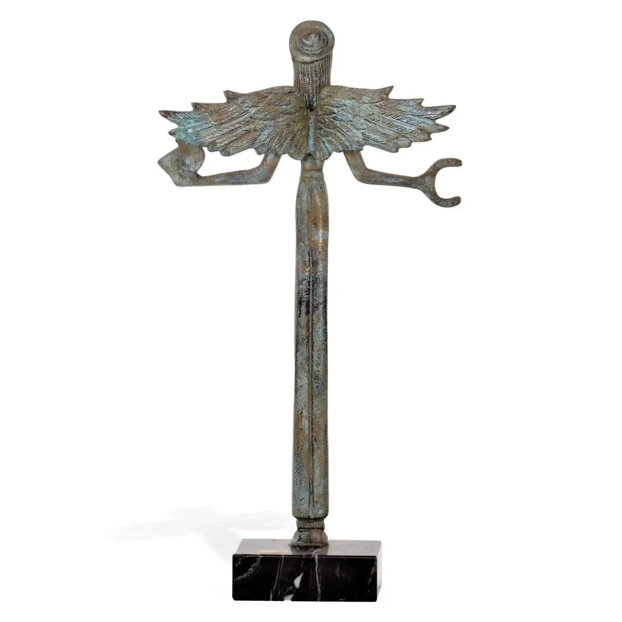 Nike Alata Statuetta in Bronzo