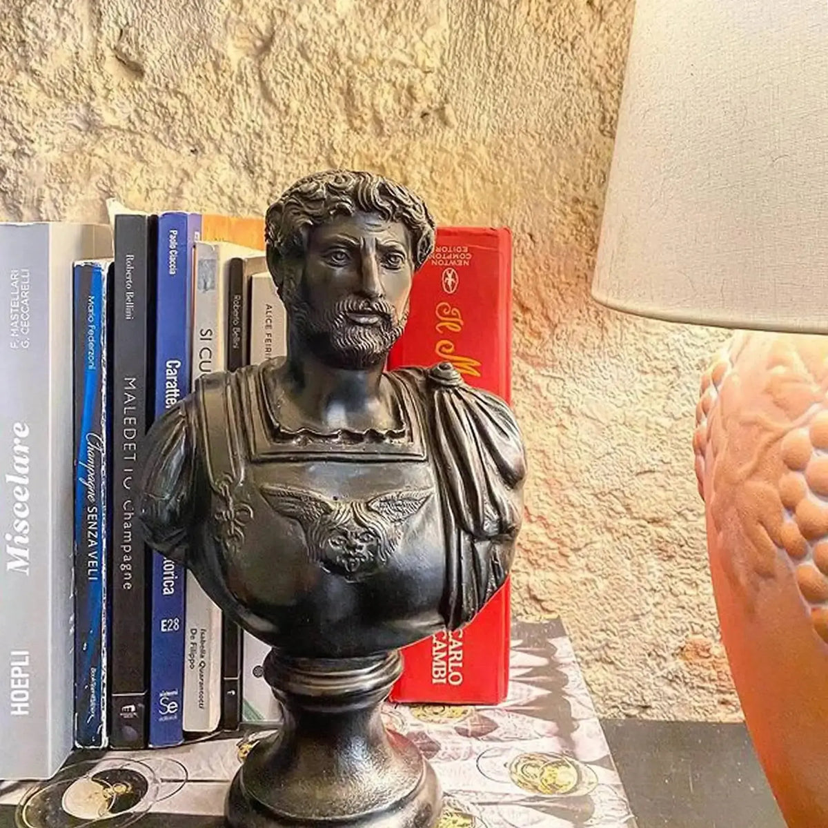 Bronze statue of Emperor Hadrian