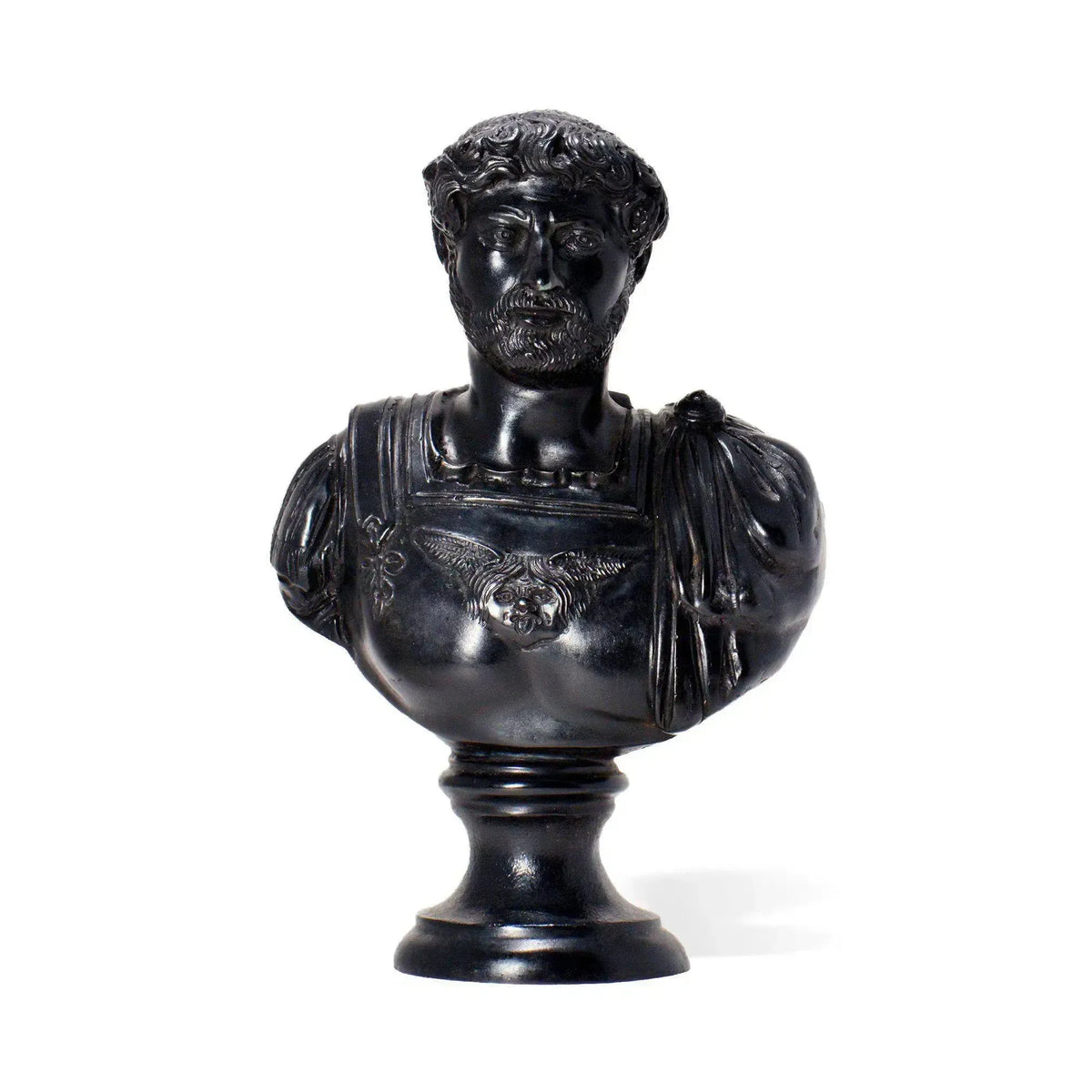 Bronze statue of Emperor Hadrian, Front View