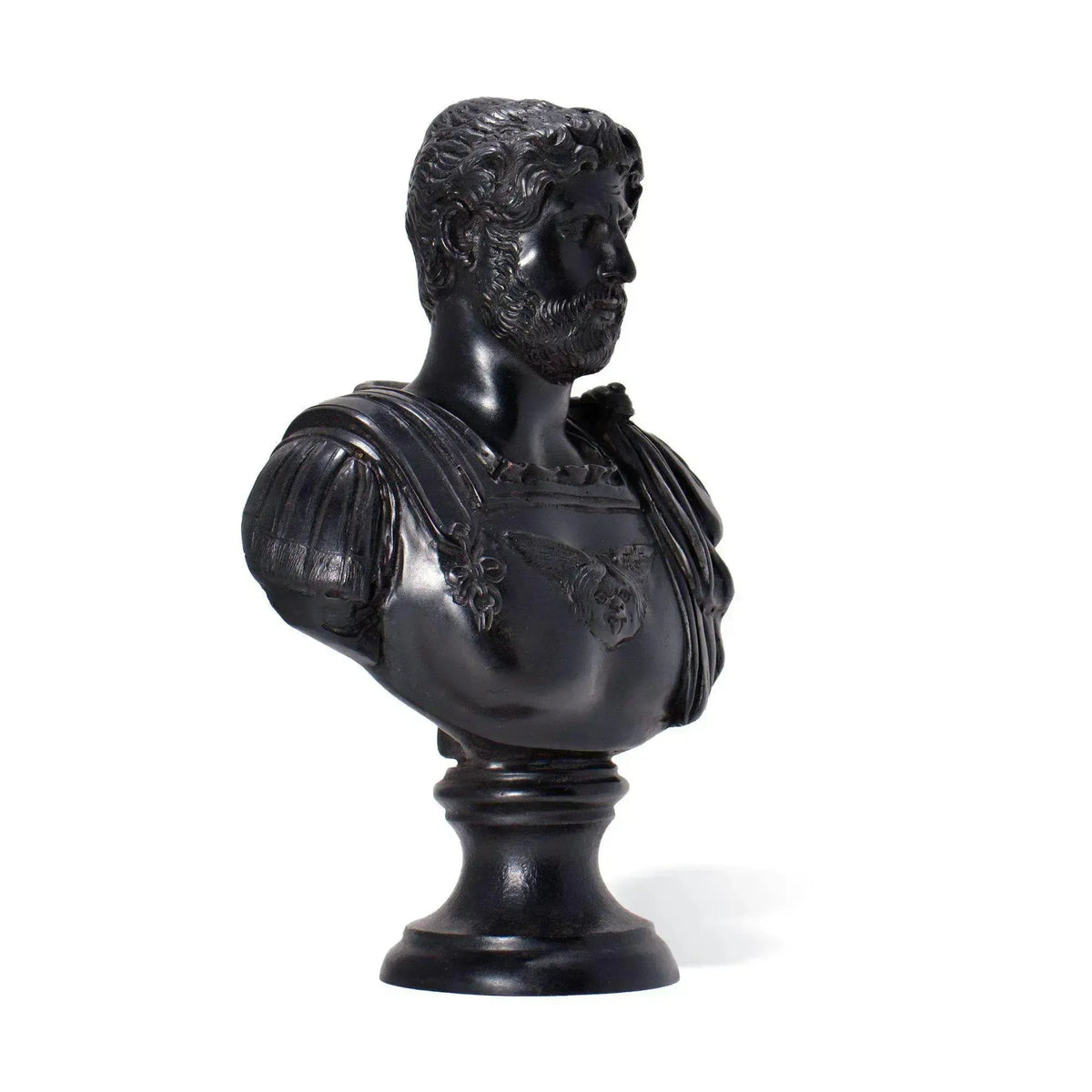 Bronze bust of Emperor Hadrian