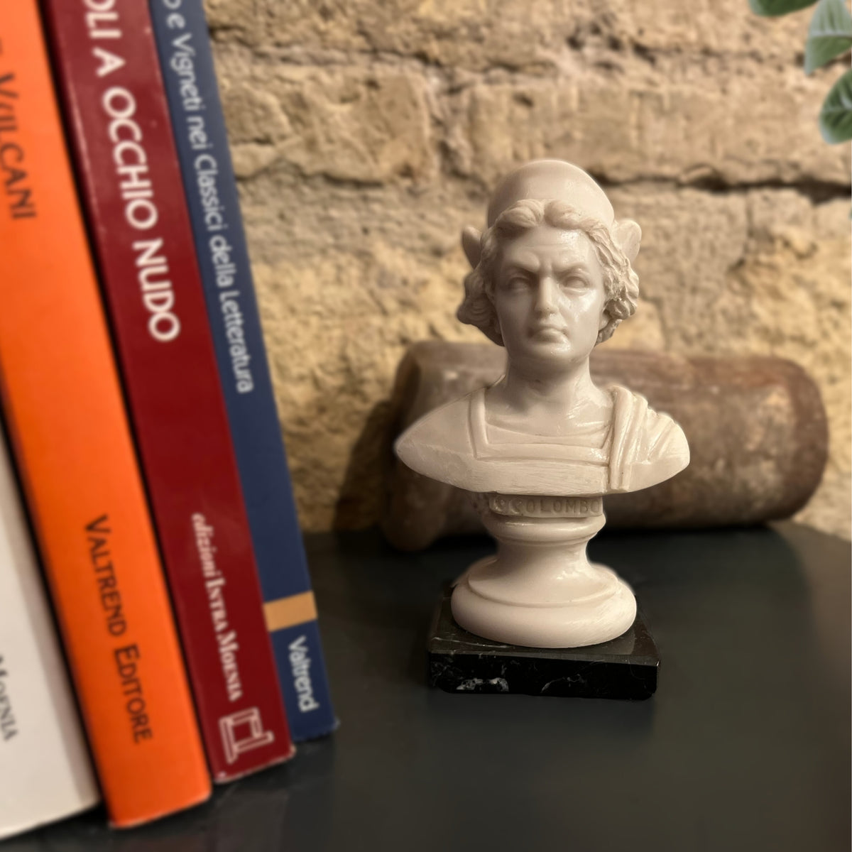Cristóbal Colón - Busto de mármol