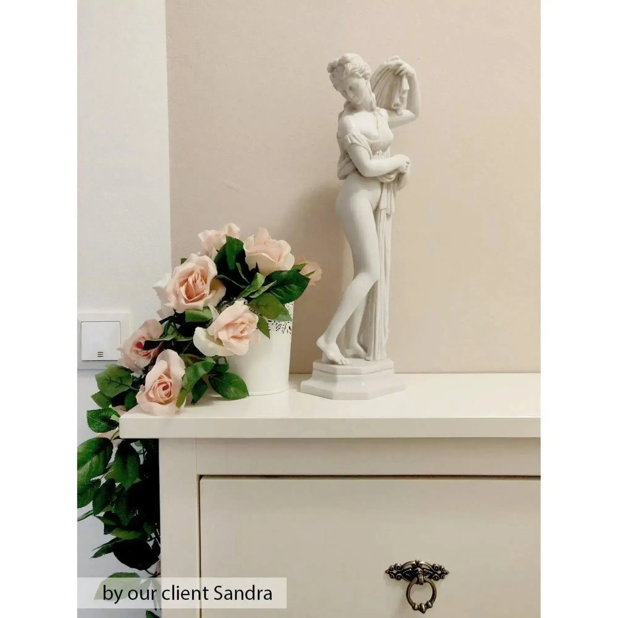 Venere Afrodite Callipigia - Statua in Marmo 38 cm