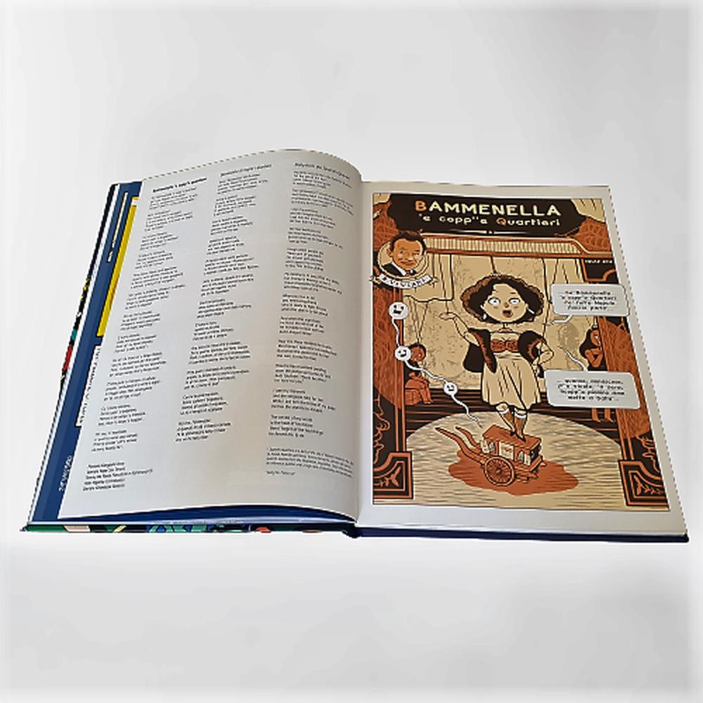 ダニエレ・セペ「Canzoniere Illustrato」は、12曲のための12のコミックを収めた106ページの美しい作品です。 - Museum-Shop.it