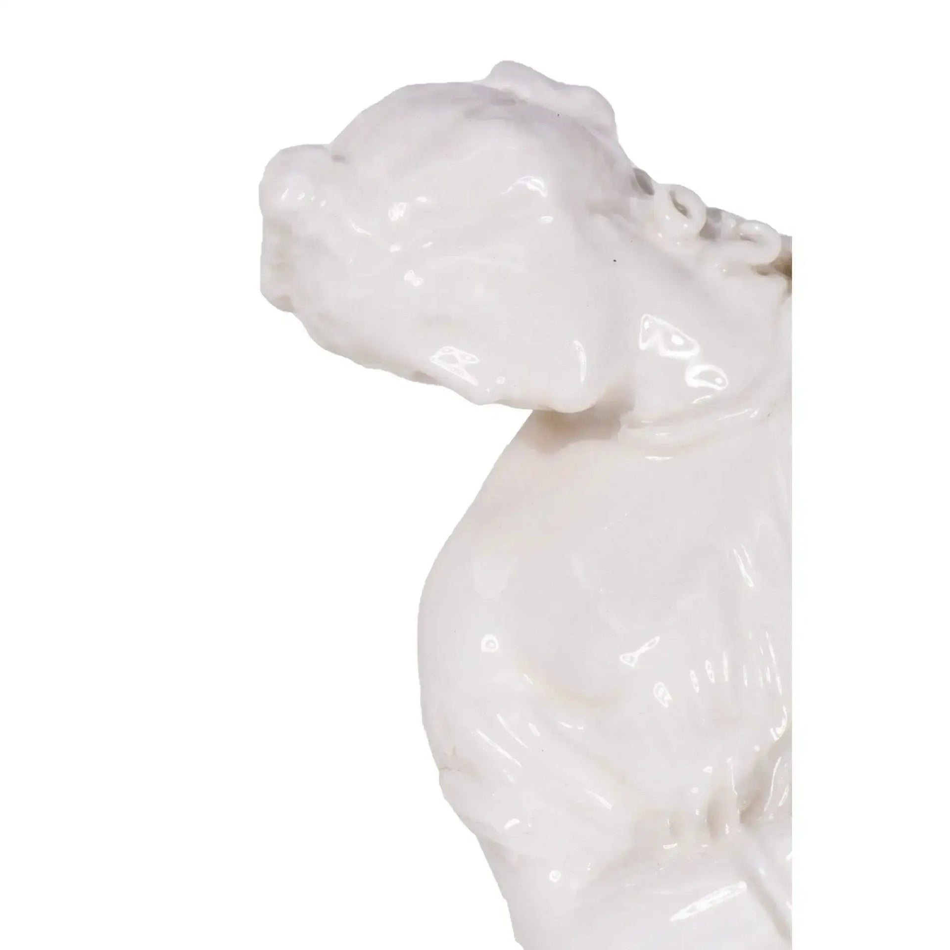 Capodimonte-Porzellanstatue der Venus Aphrodite Callipygia.