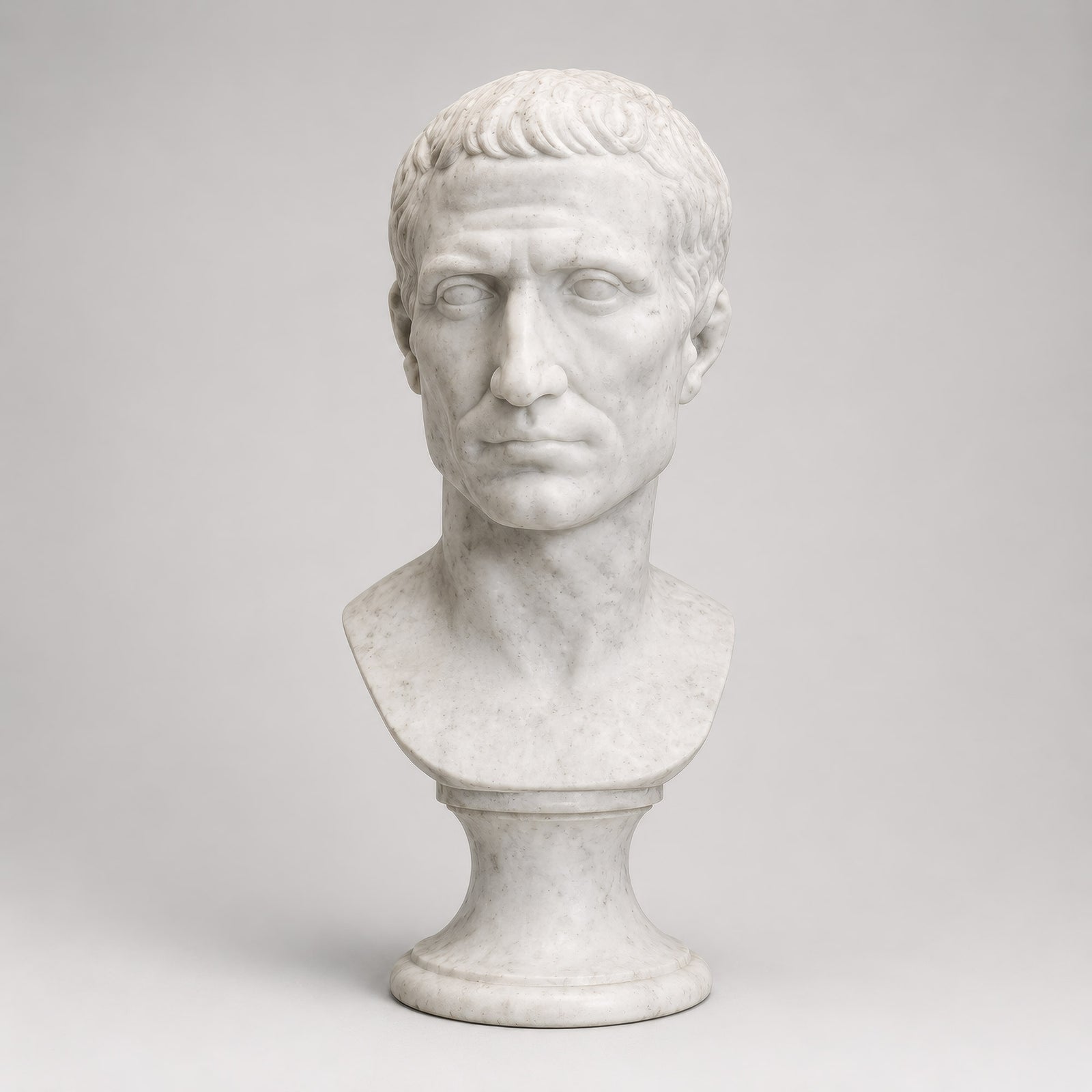 新品 - Giulio Cesare - 大理石雕刻半身像 47 cm