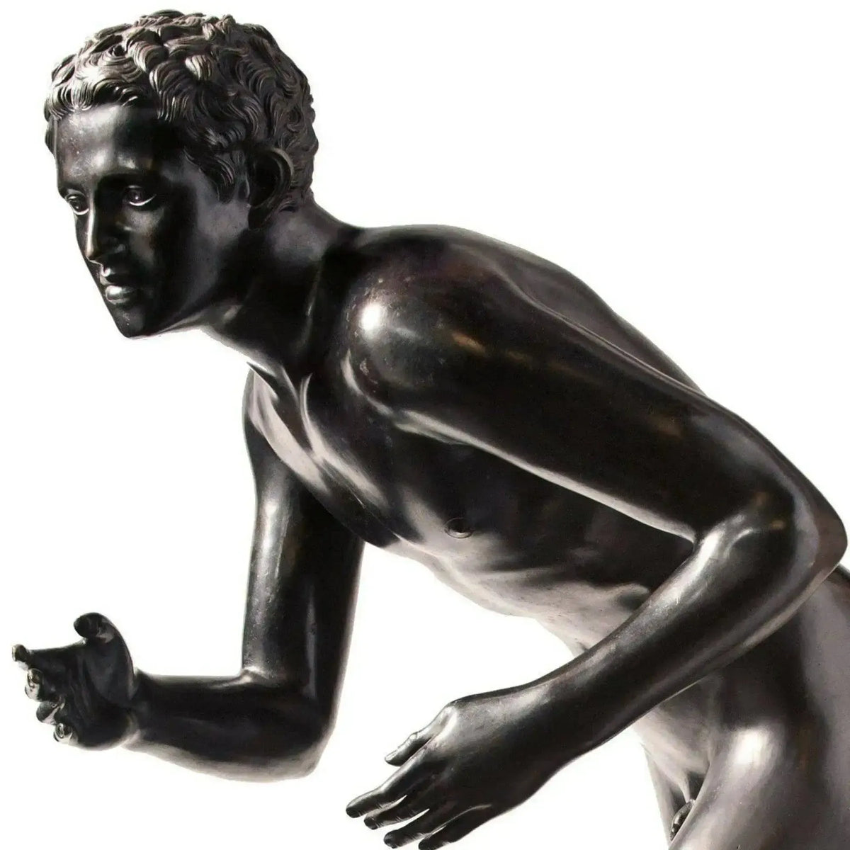 Statue of the runner from the Villa dei Papiri in Herculaneum