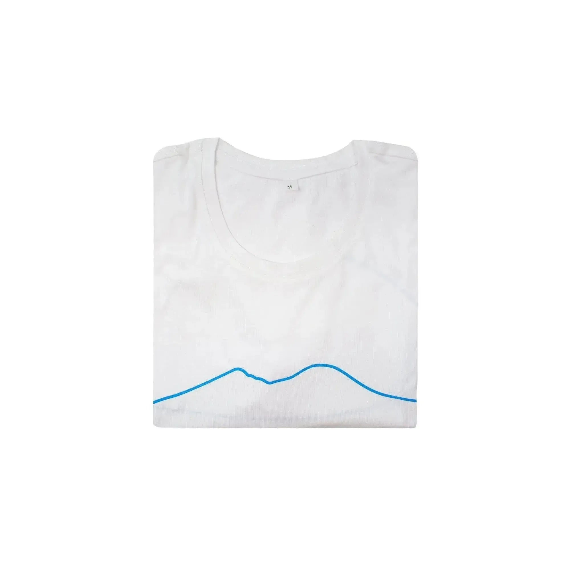 Women's T-shirt with stylized Vesuvius