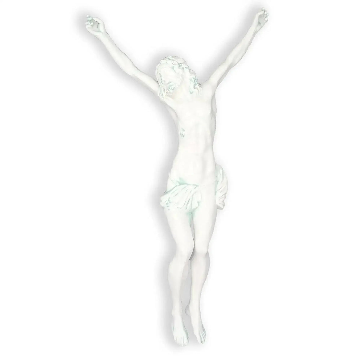 Crucifix en porcelaine de Capodimonte