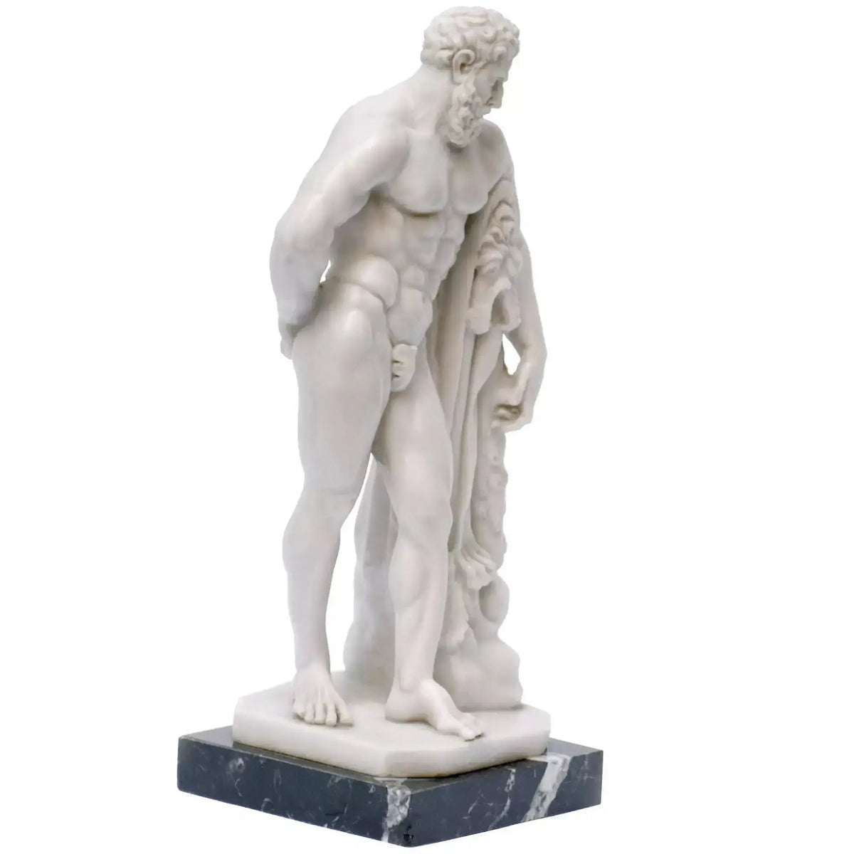 Farnese Hércules de pie, altura 26 cm