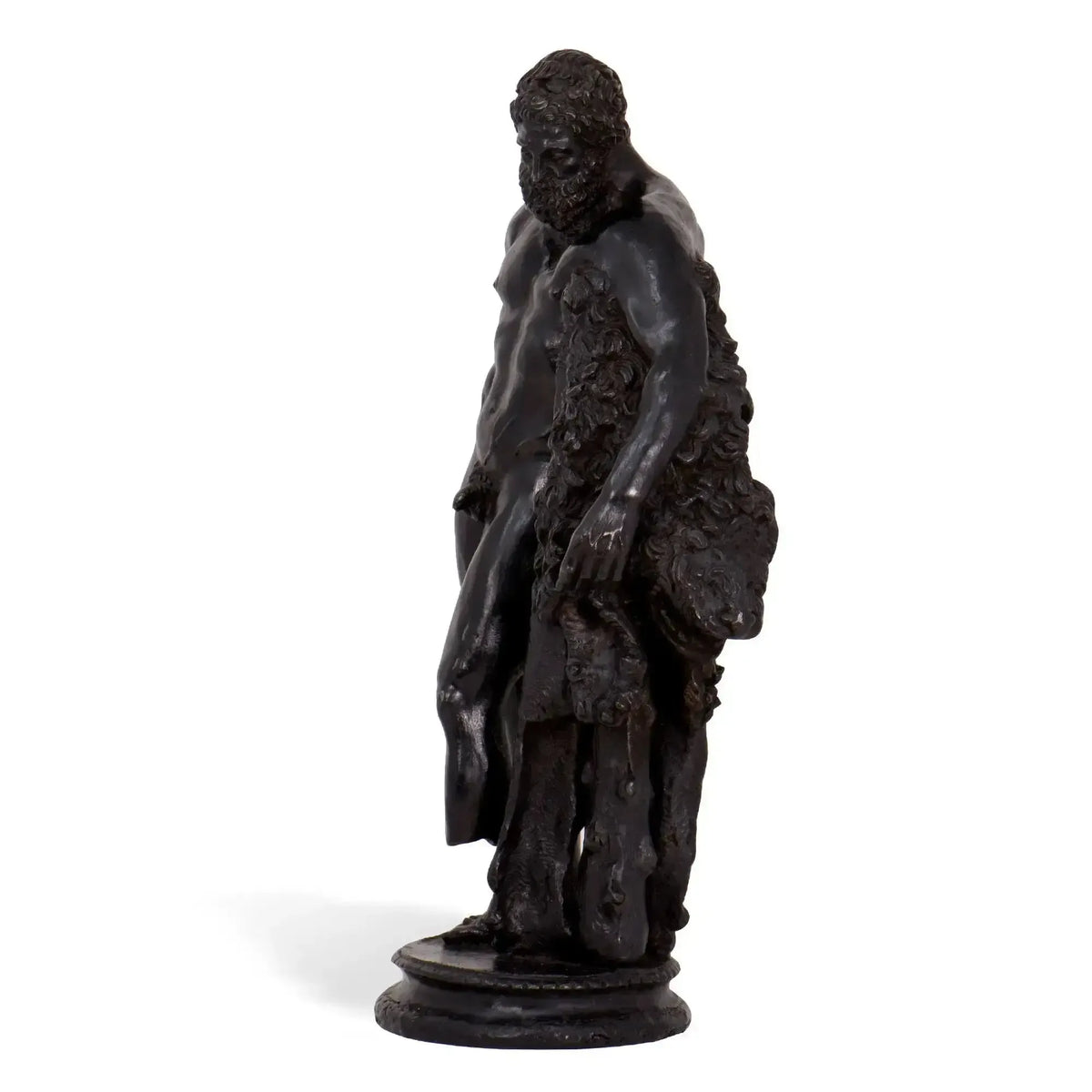Statue of Farnese Hercules in bronze