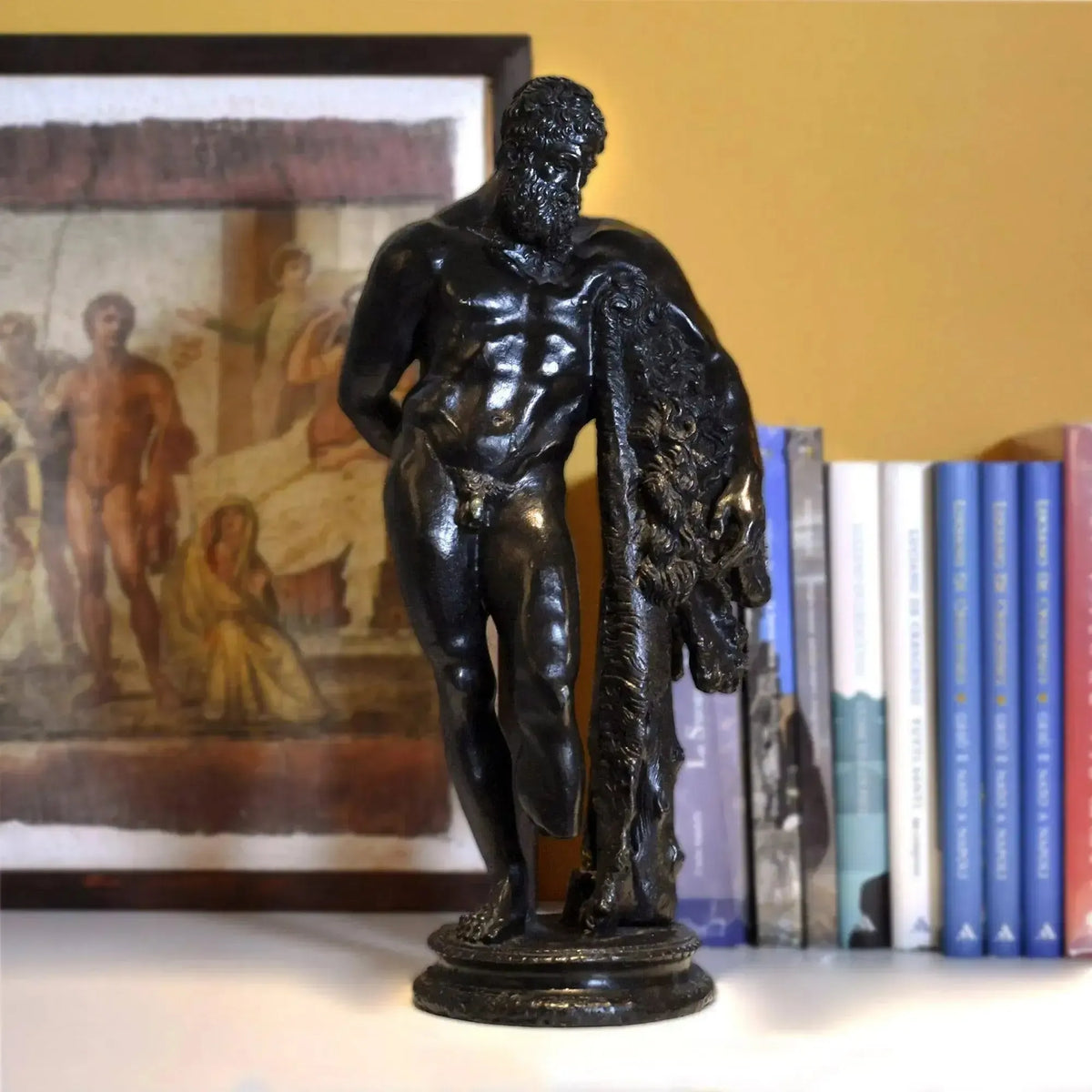 Bronze statue of Farnese Hercules 38.5 cm