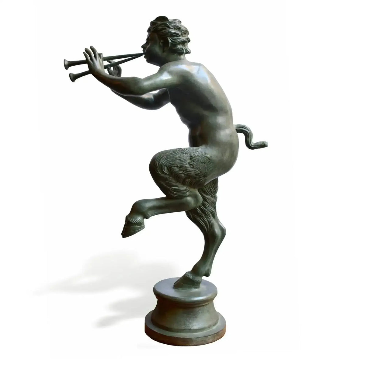 The faun with the bronze pipes