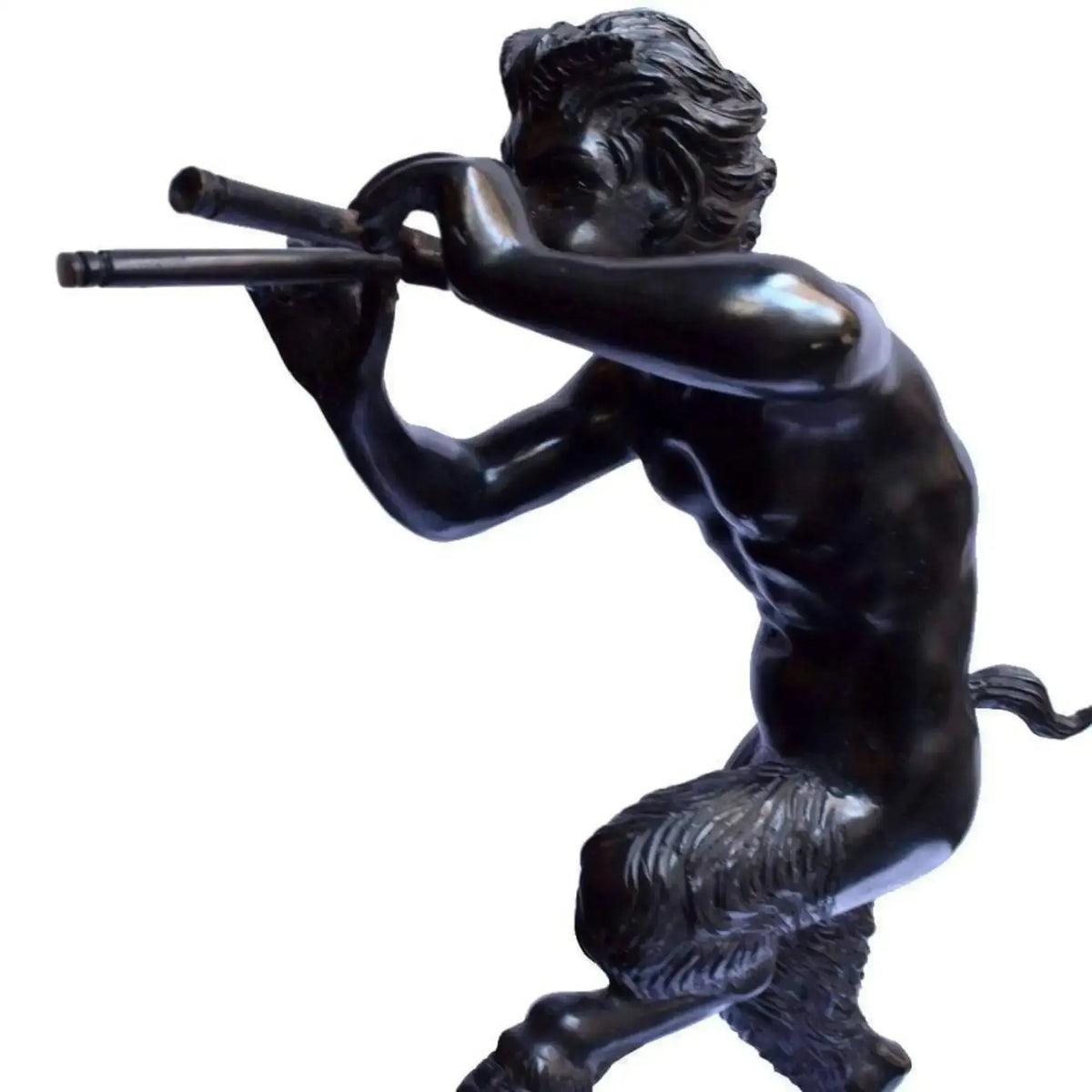 Faun bronze statue 16 Inch