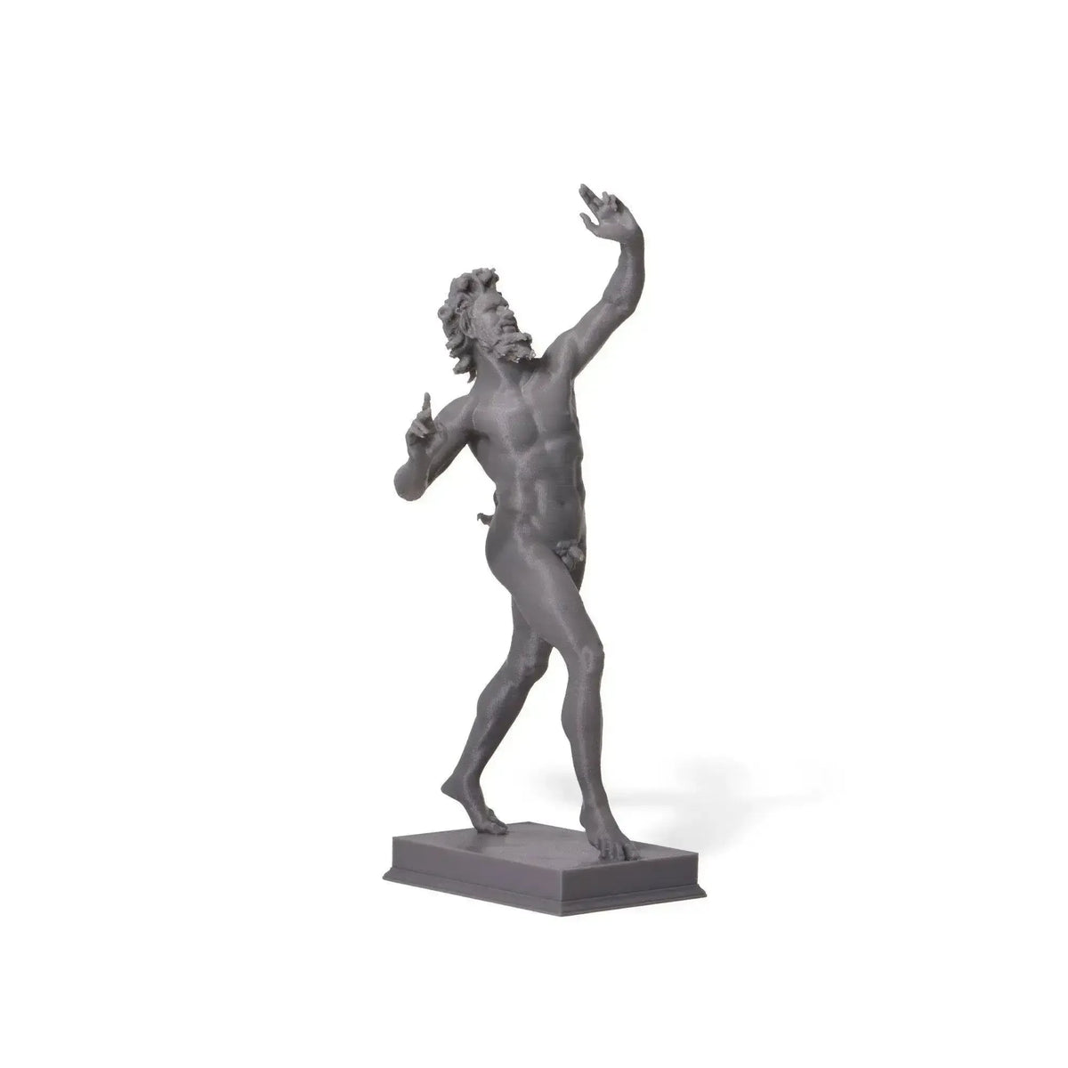 Estatua del fauno danzante de Pompeya.