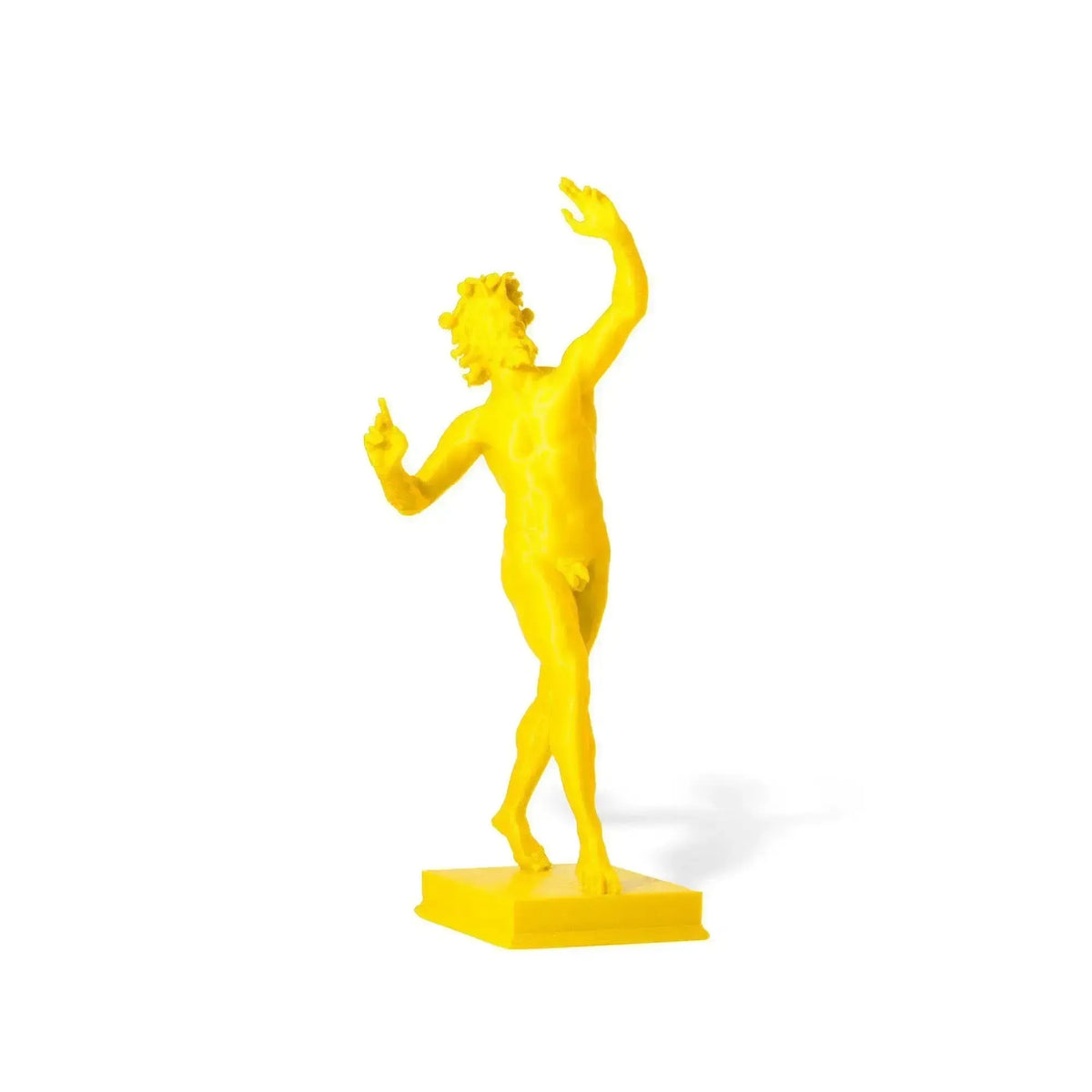 Estatua tridimensional del fauno Pompeya.