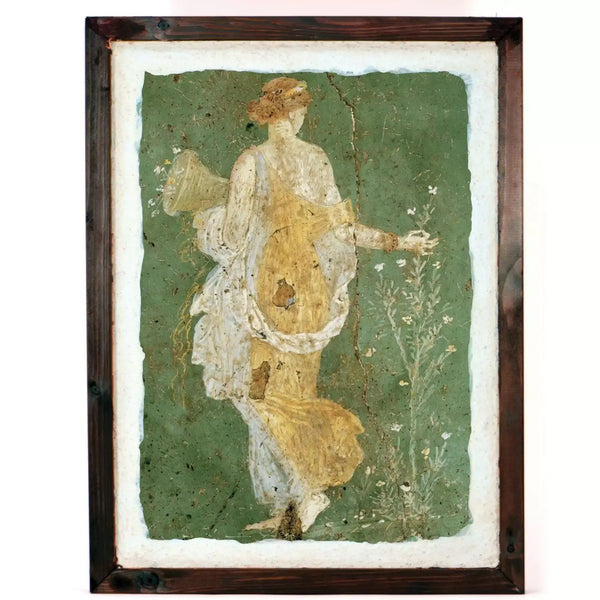 Fresco of the Flora of Stabiae, reproduction of the original