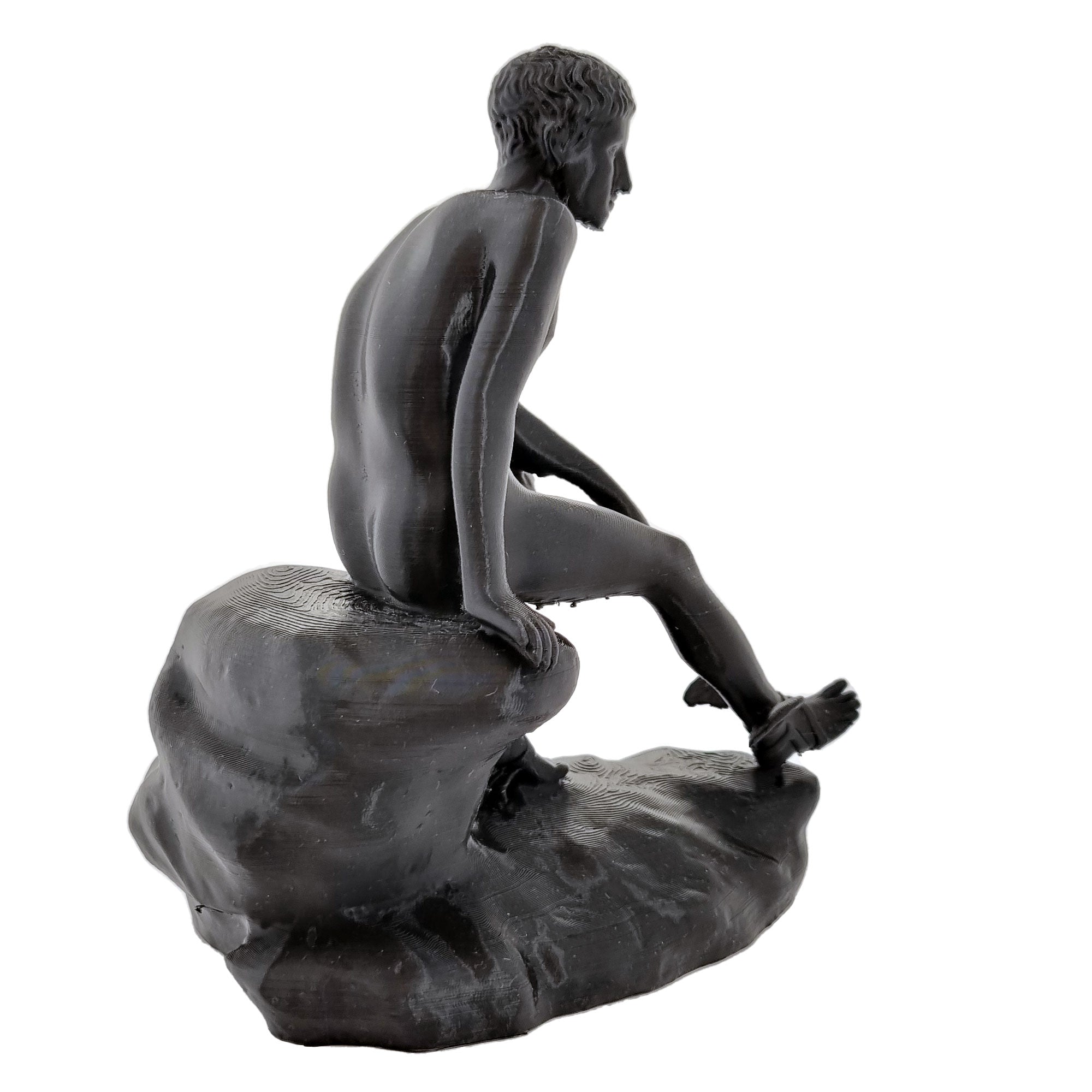 Hermes a riposo - Statua in 3D