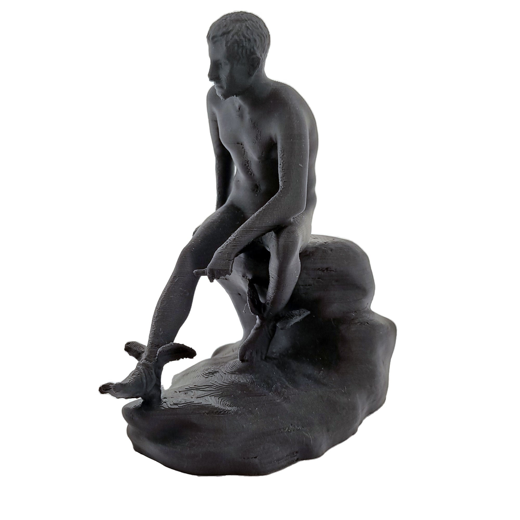 Hermes a riposo - Statua in 3D