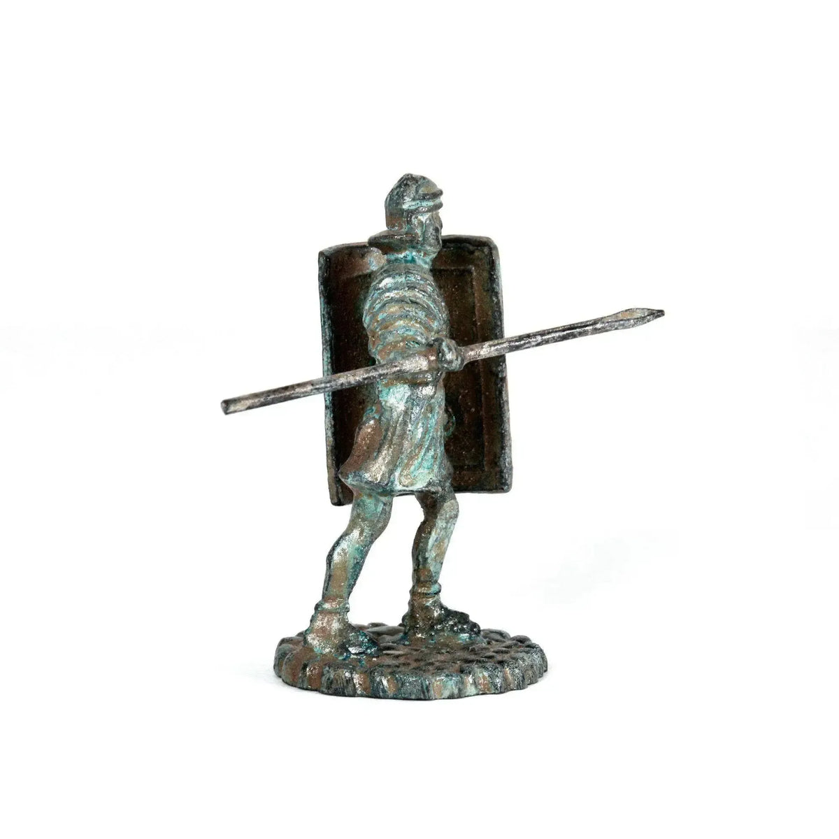 Roman legionary in bronze