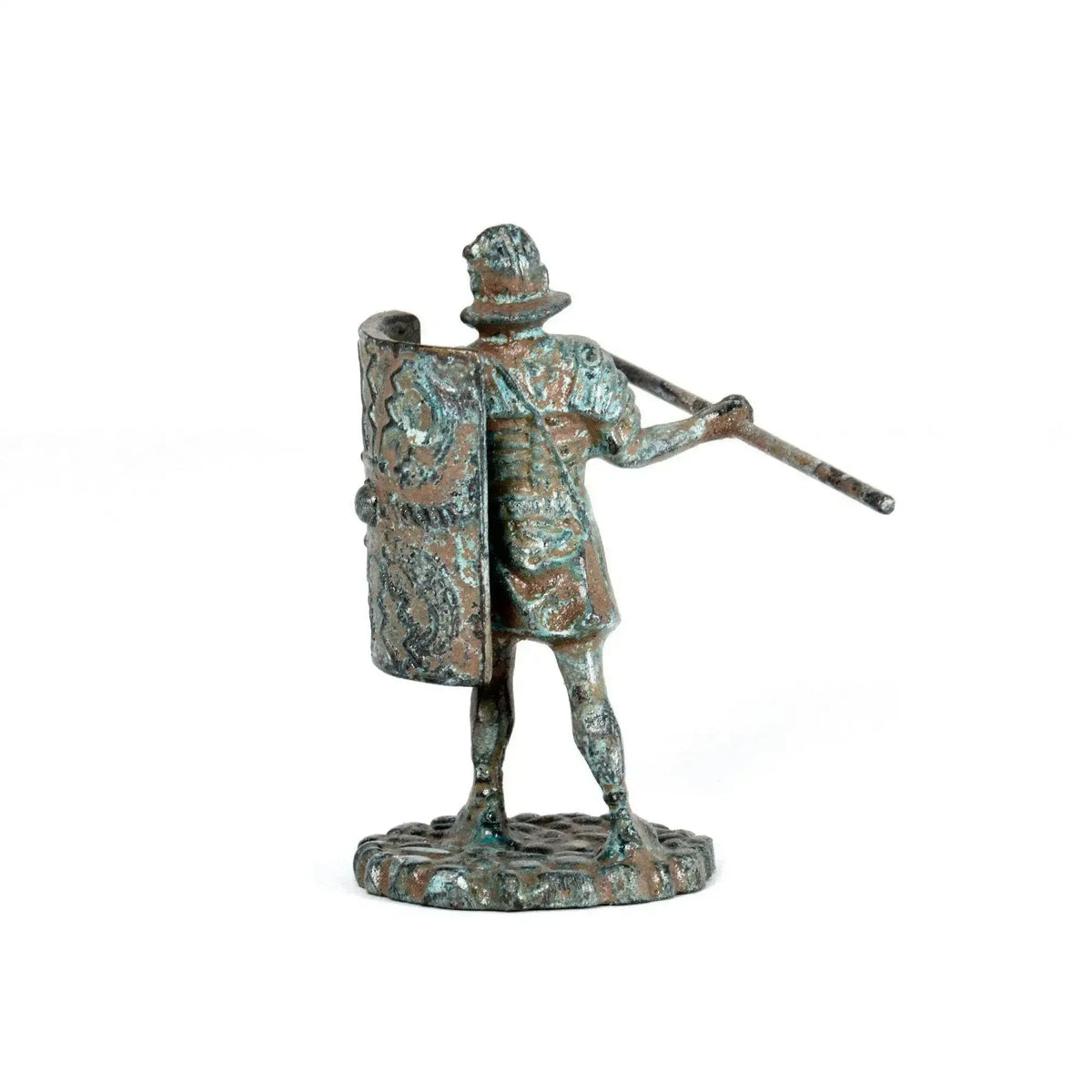 Bronze statuette - Roman Legionary Warrior