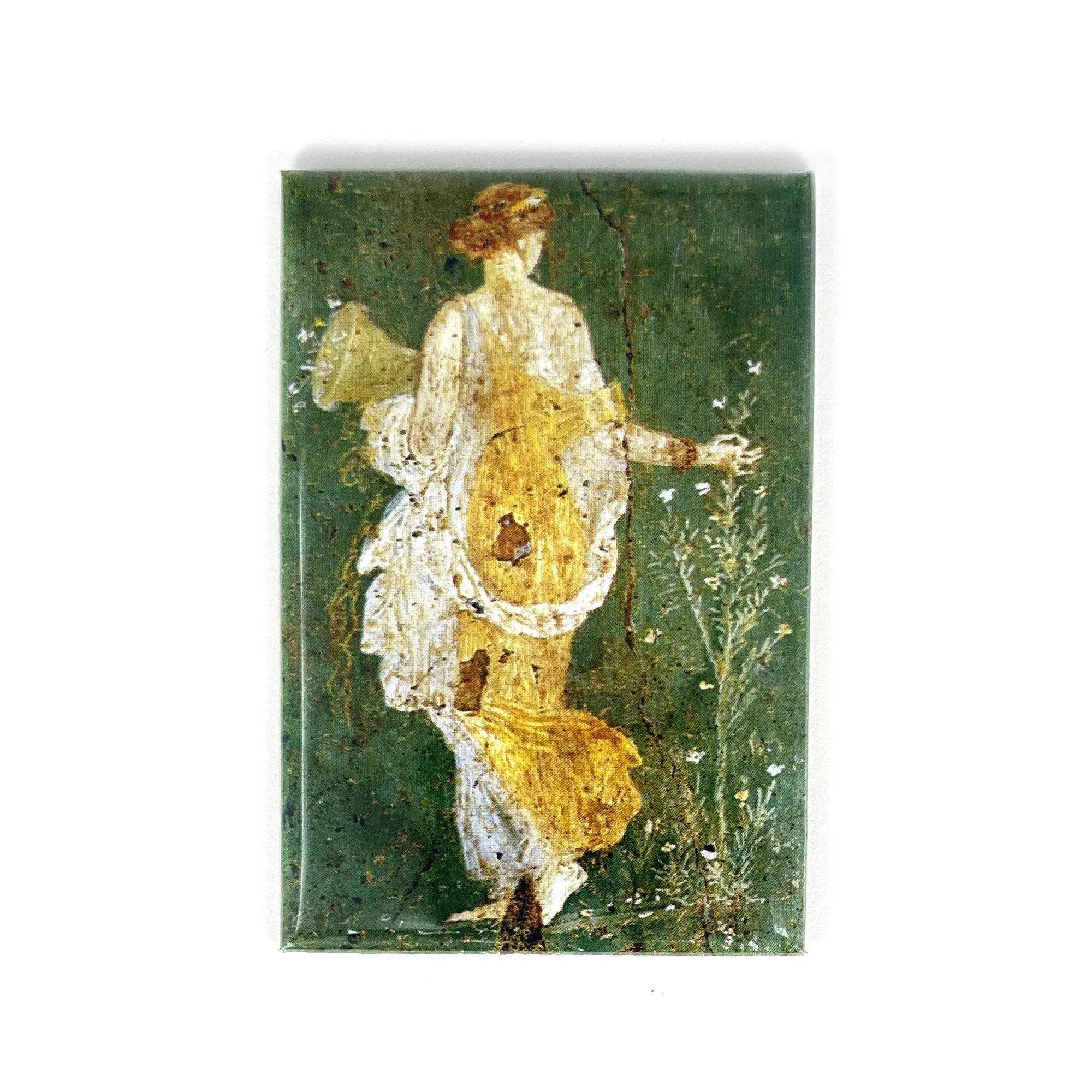 Freskomagnet Griechische Nymphe Flora von Stabiae.