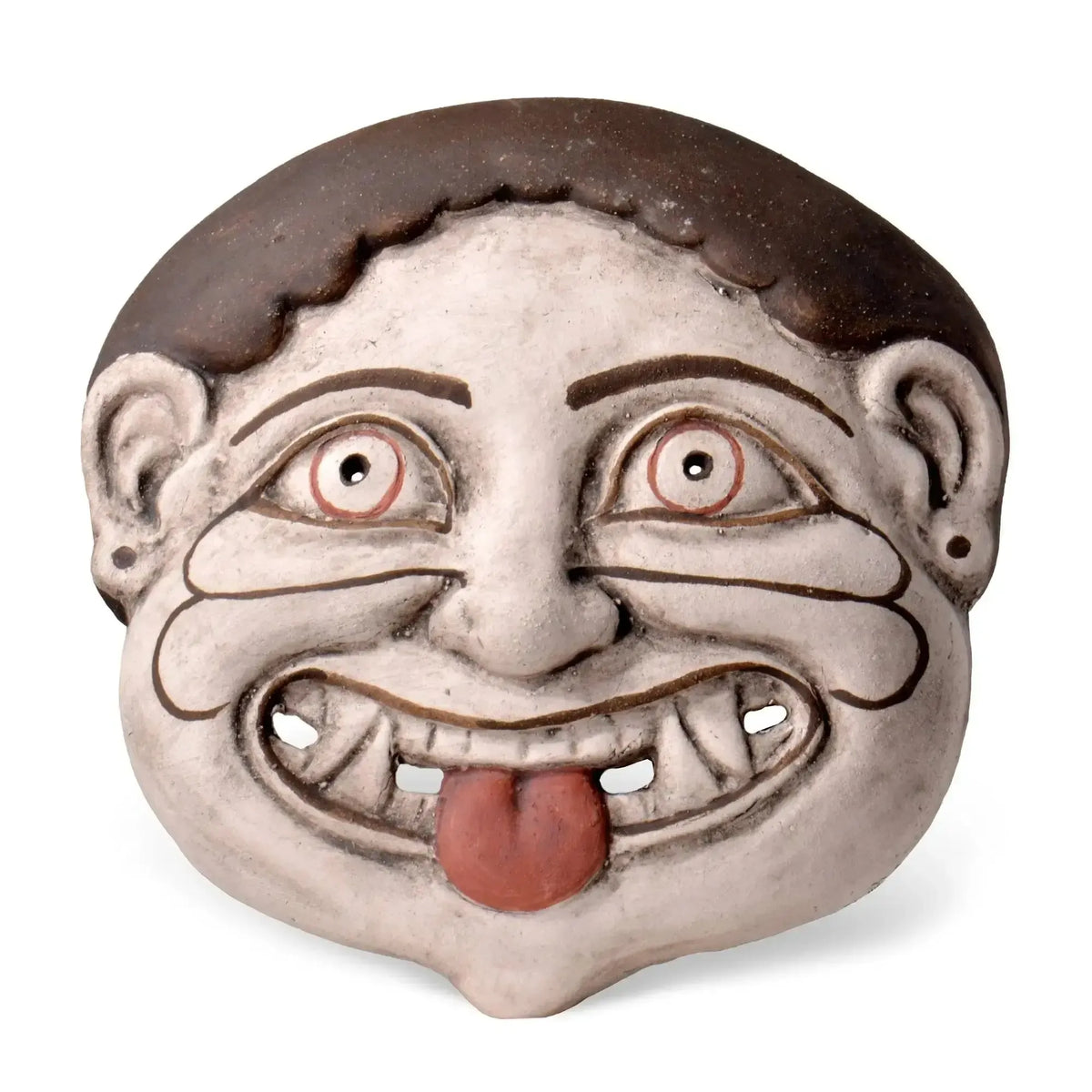 Máscara de gorgona de terracota