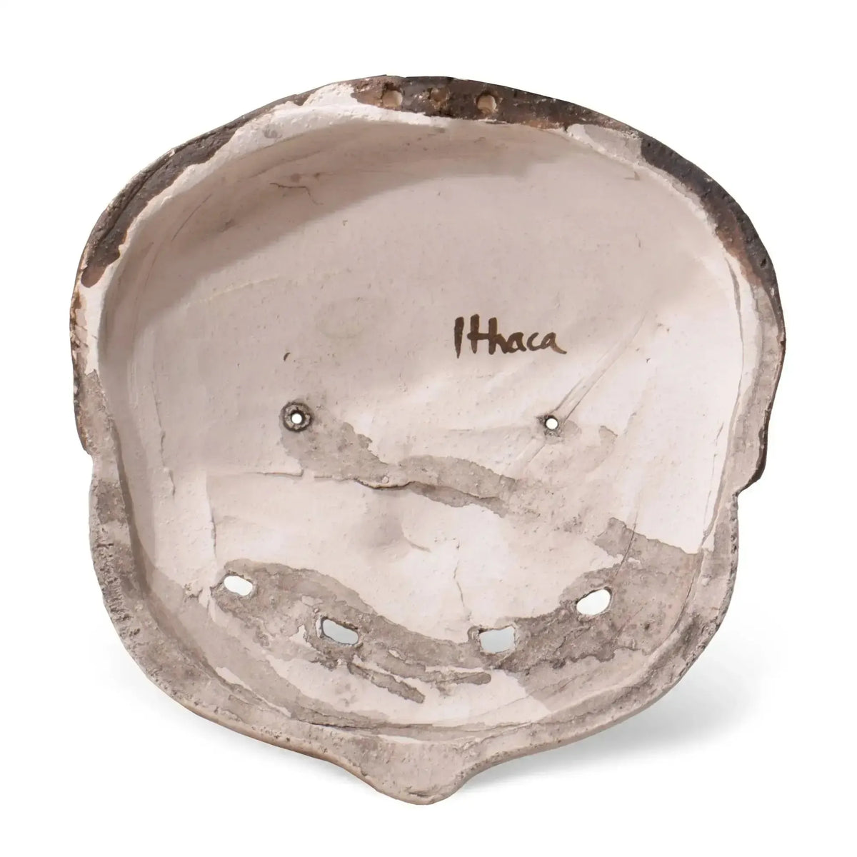 Máscara de terracota de gorgona etrusca