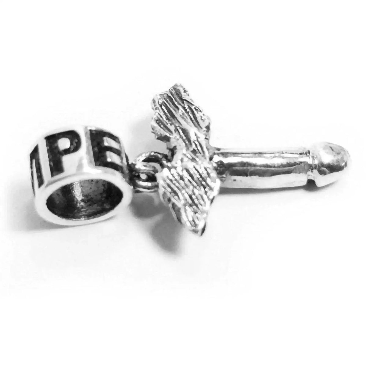 Pompeii winged phallus pendant in 925 silver