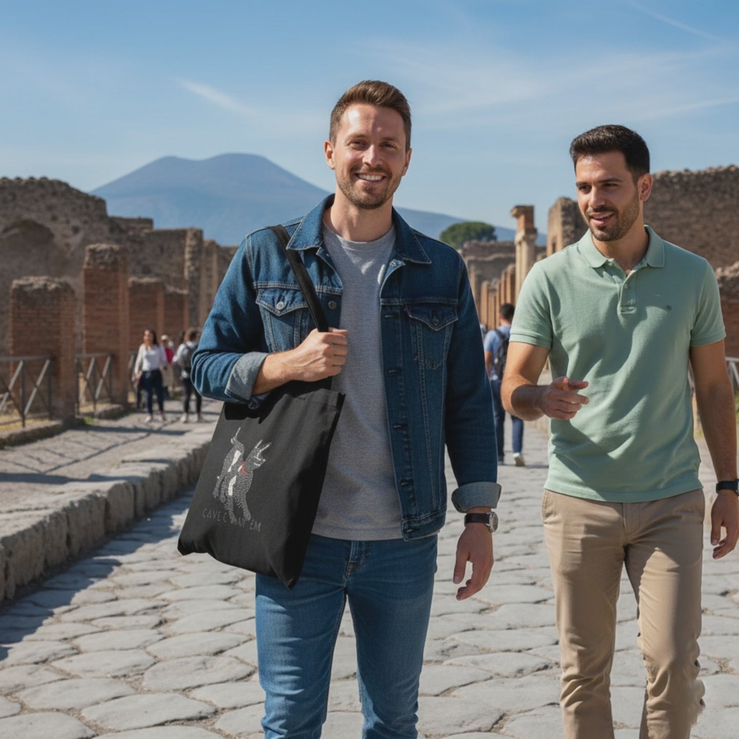 Design mosaico Cave Canem ispirato a Pompei