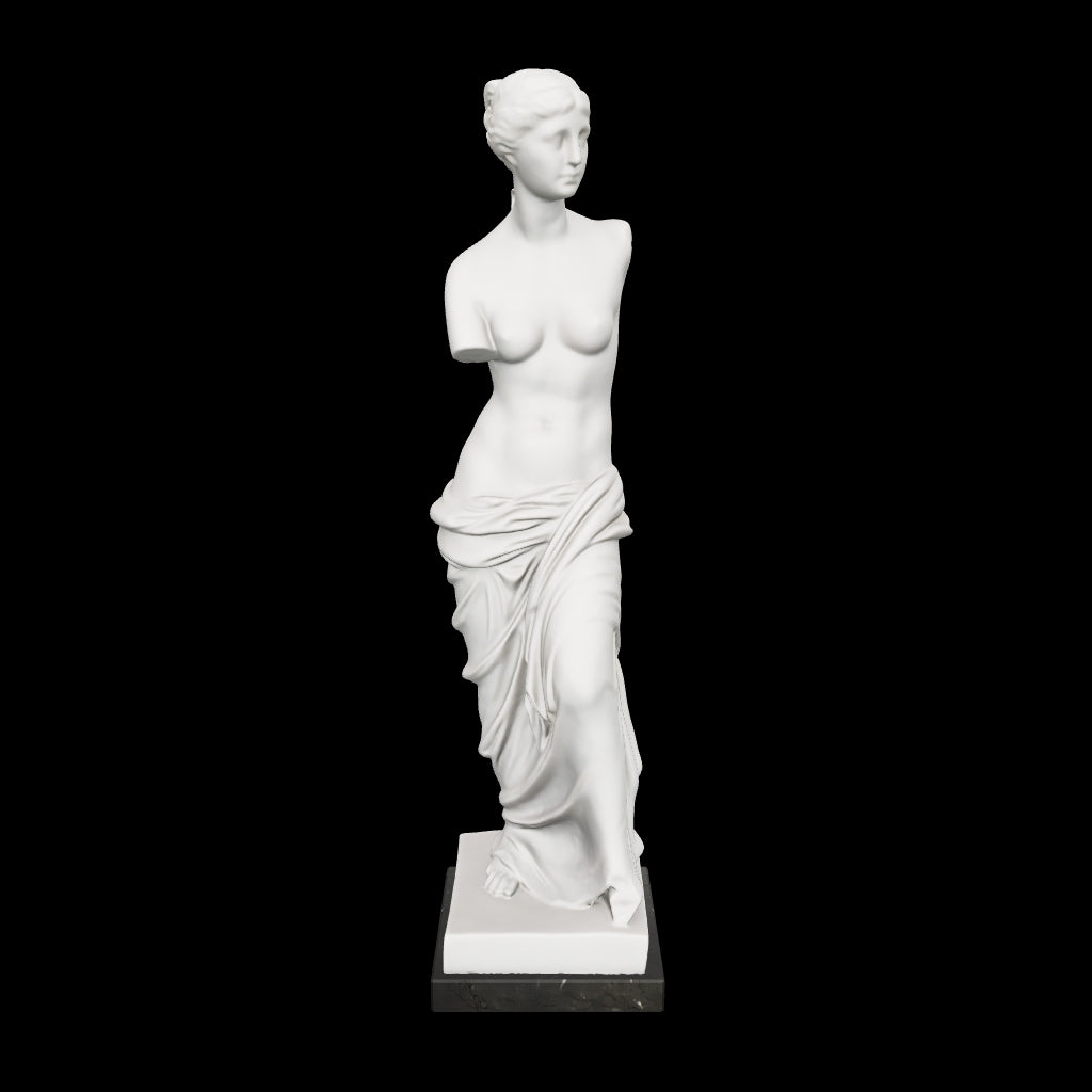 Modello 3D della Riproduzione della Venere di Milo - Statua in Marmo 39 cm 