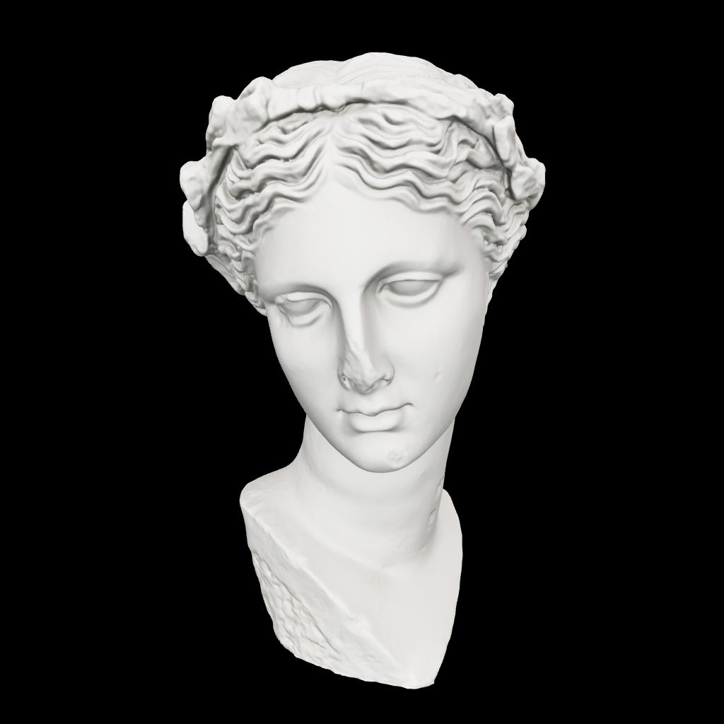 タリア（タリア）喜劇の女神 大理石の頭部 – Museum Shop Italy