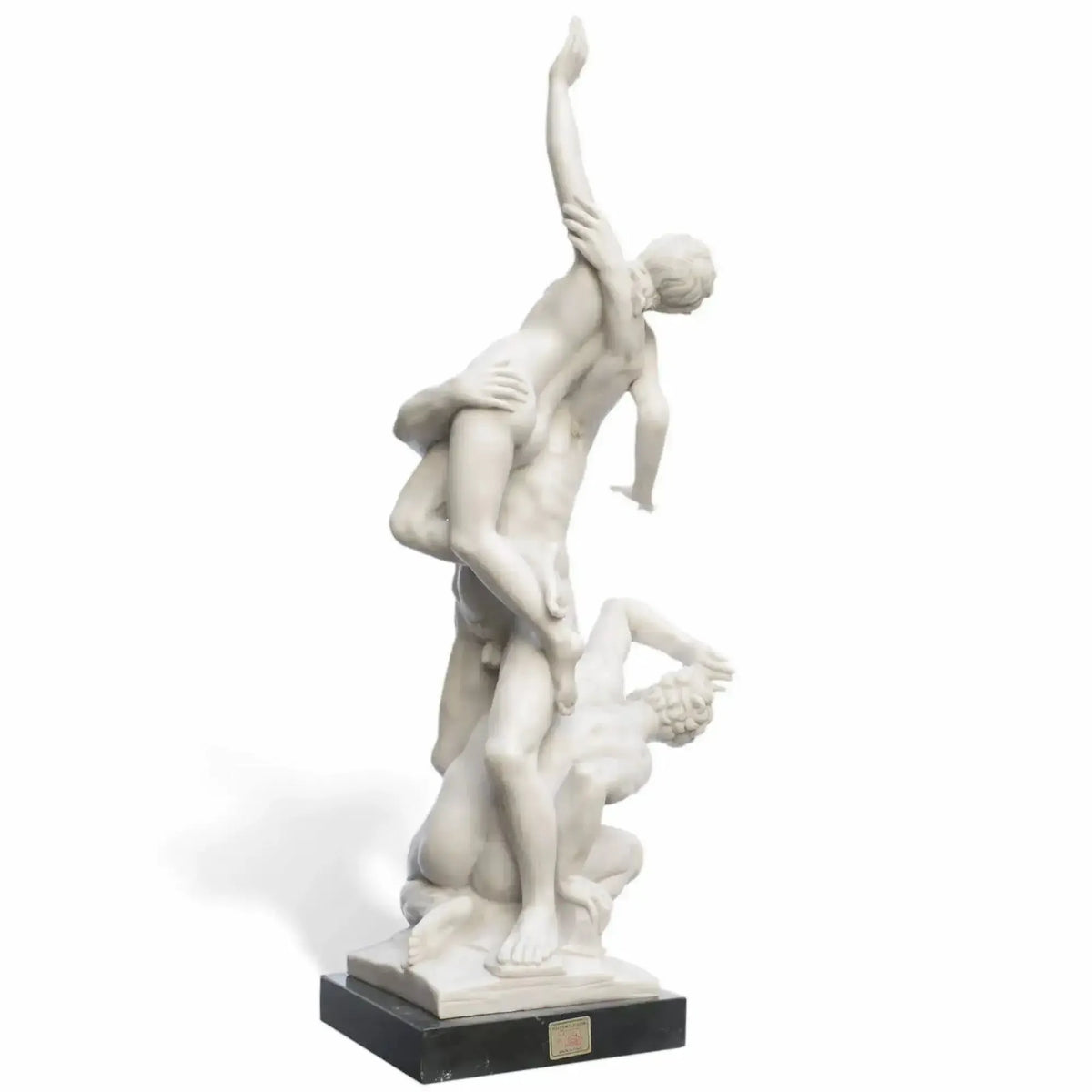 Giambologna - statue of the Rape of the Sabine Women in marble