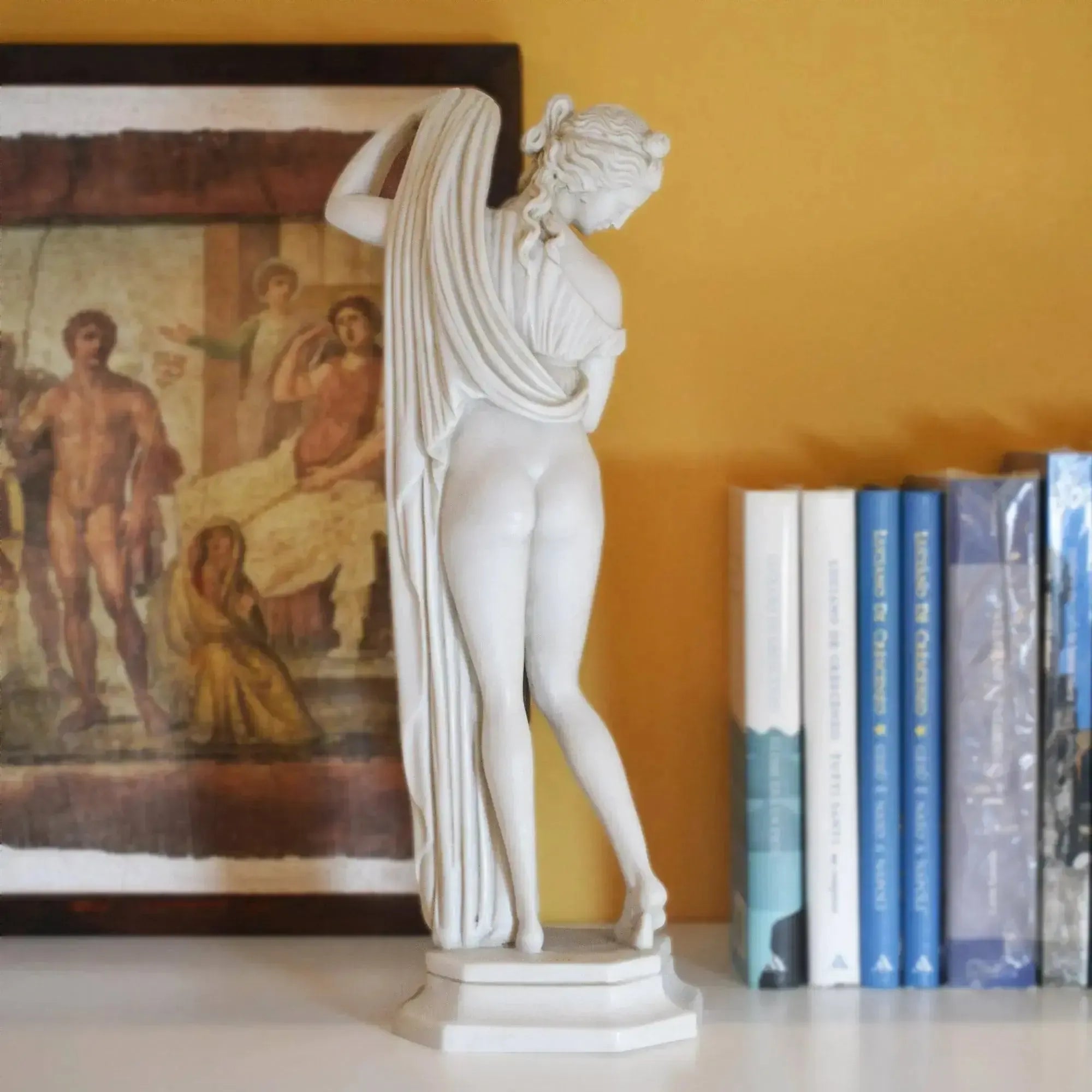 Venere Afrodite Callipigia - Statua in Marmo 38 cm