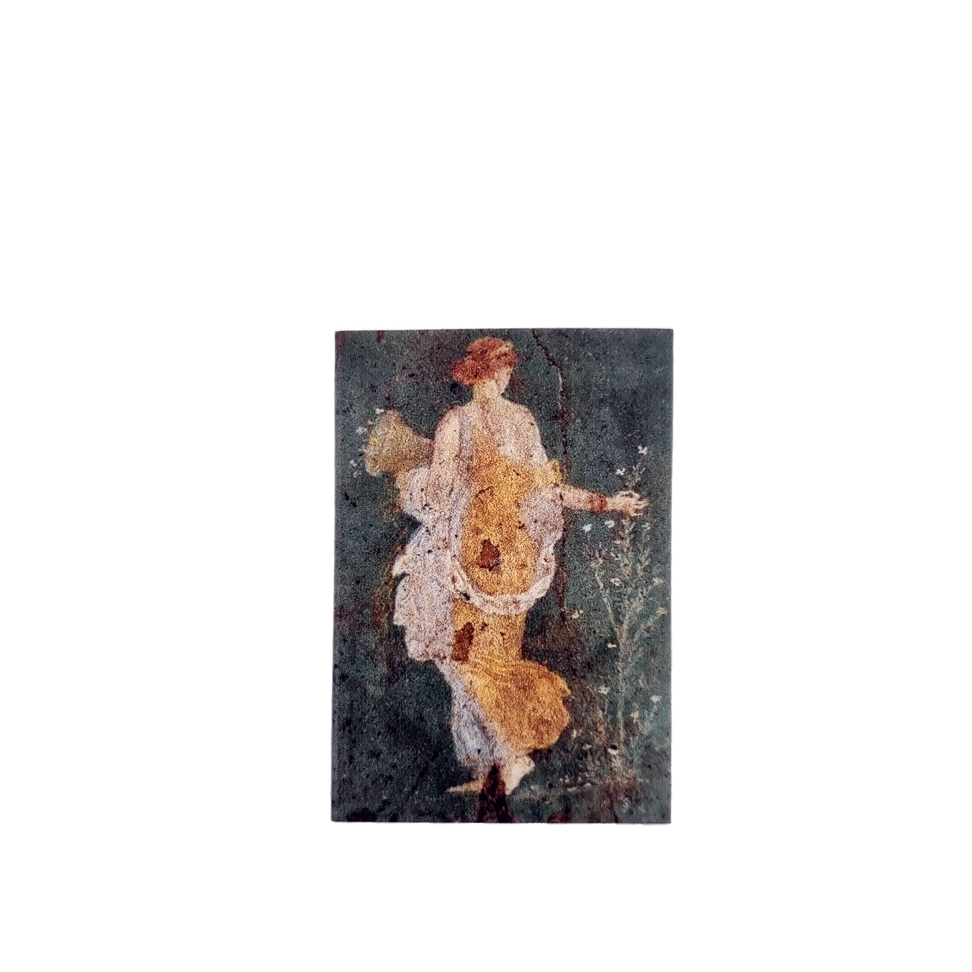 Gomma artistica con raffigurazione di Flora da Stabiae – ispirazione romana classica