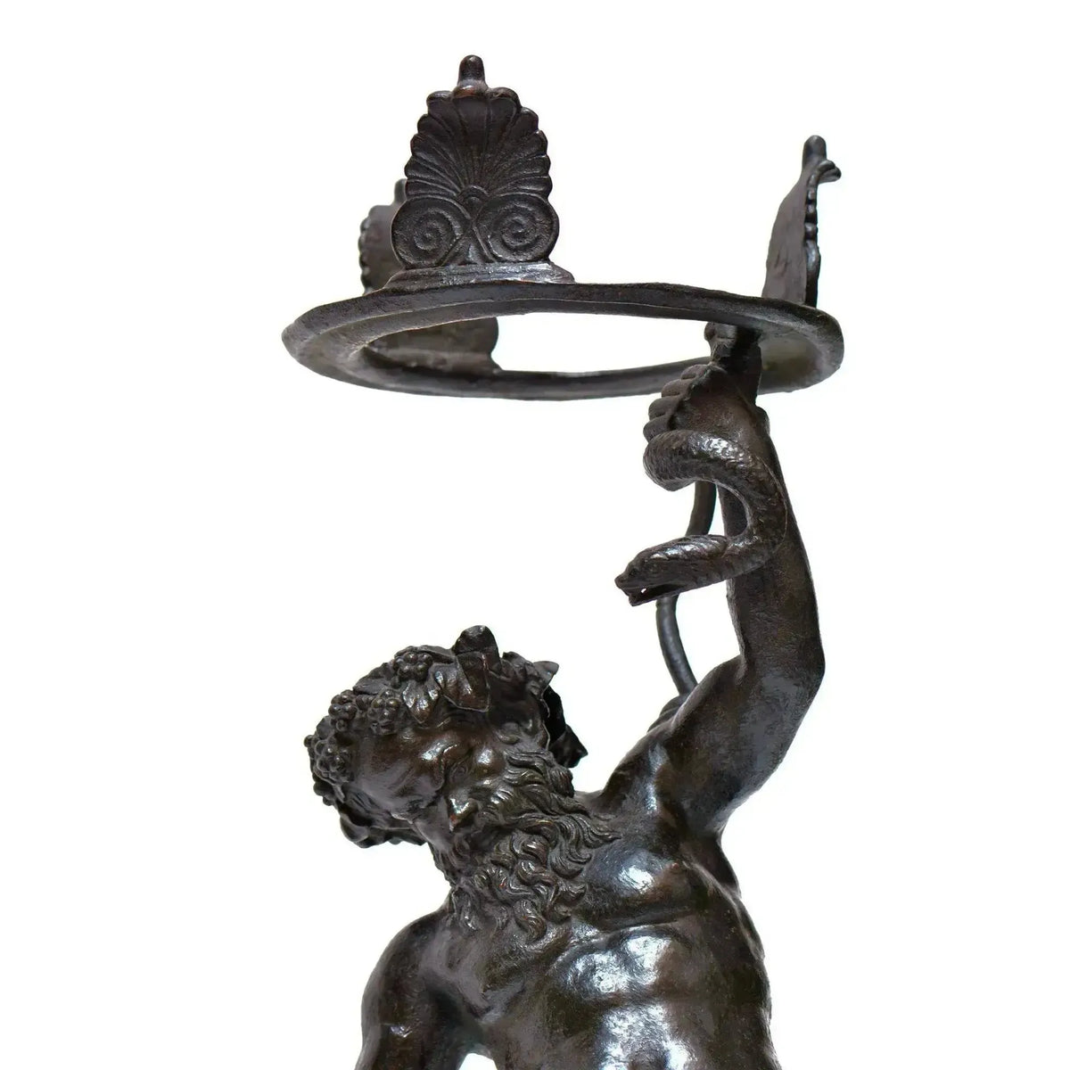 Pompeian bronze sculpture of Silenus