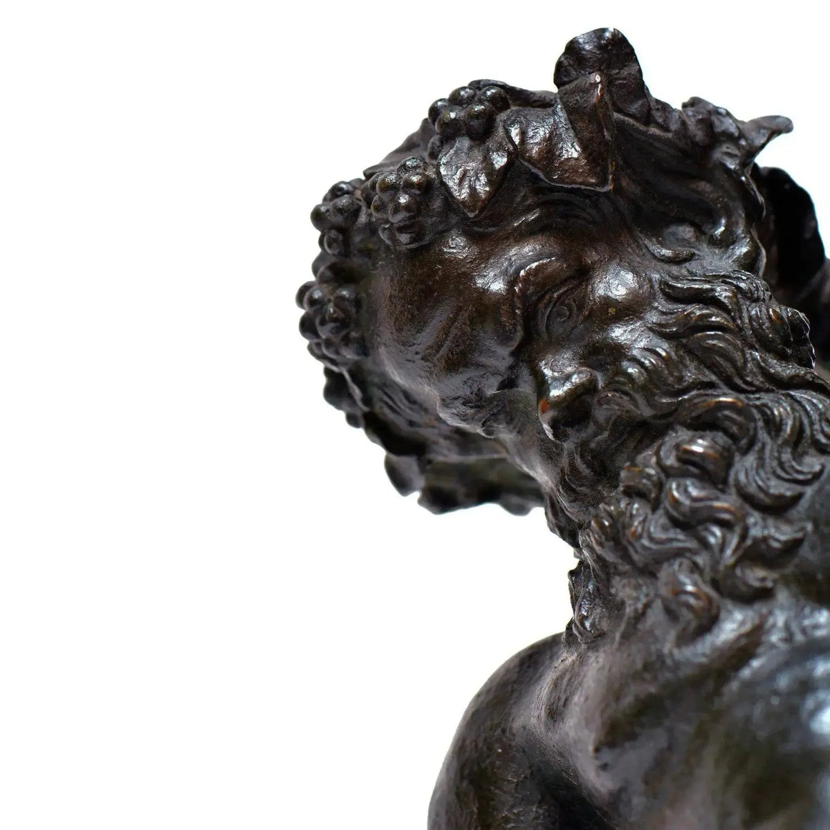 Silenus bronze statue from Pompeii