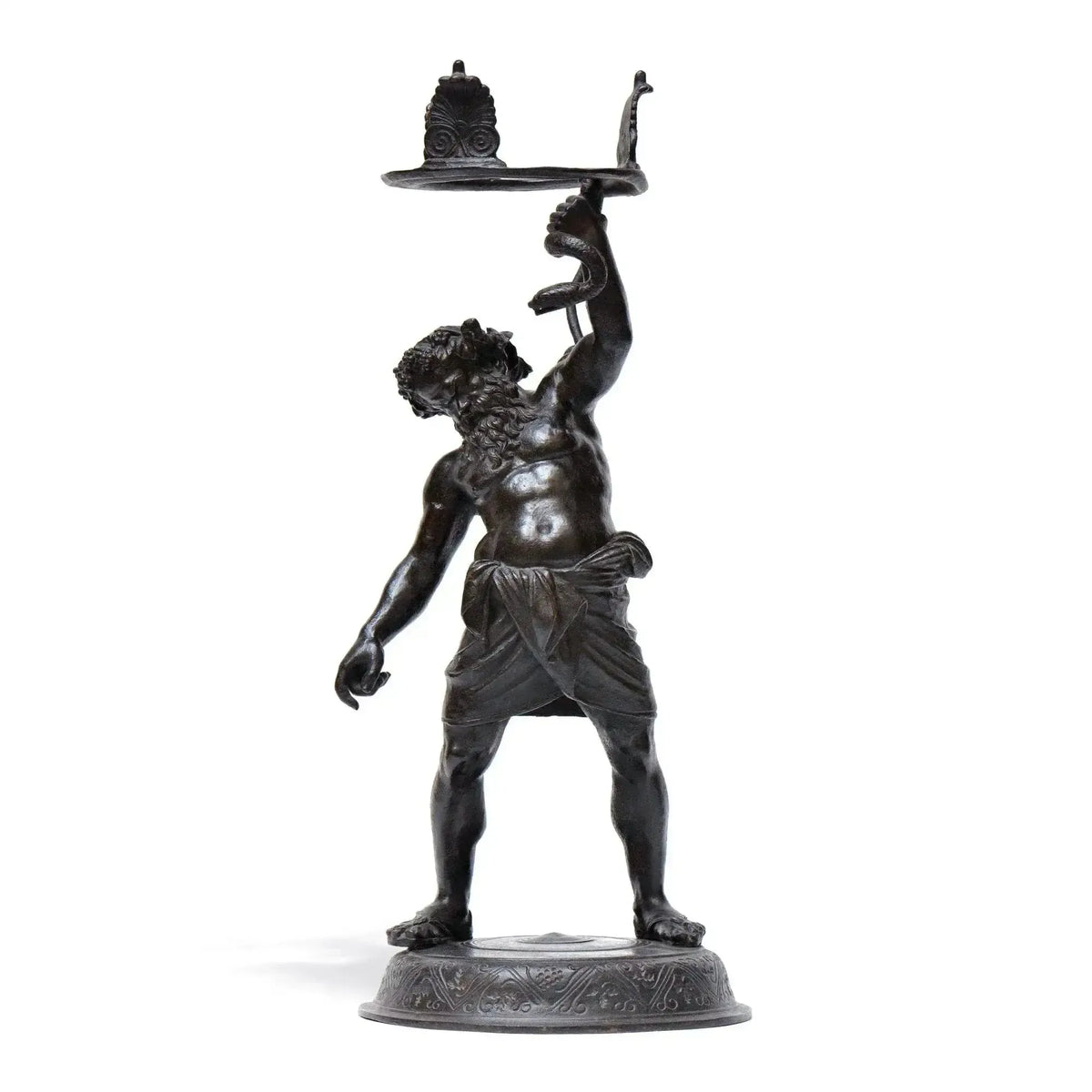 Bronze statue of Silenus from Pompeii