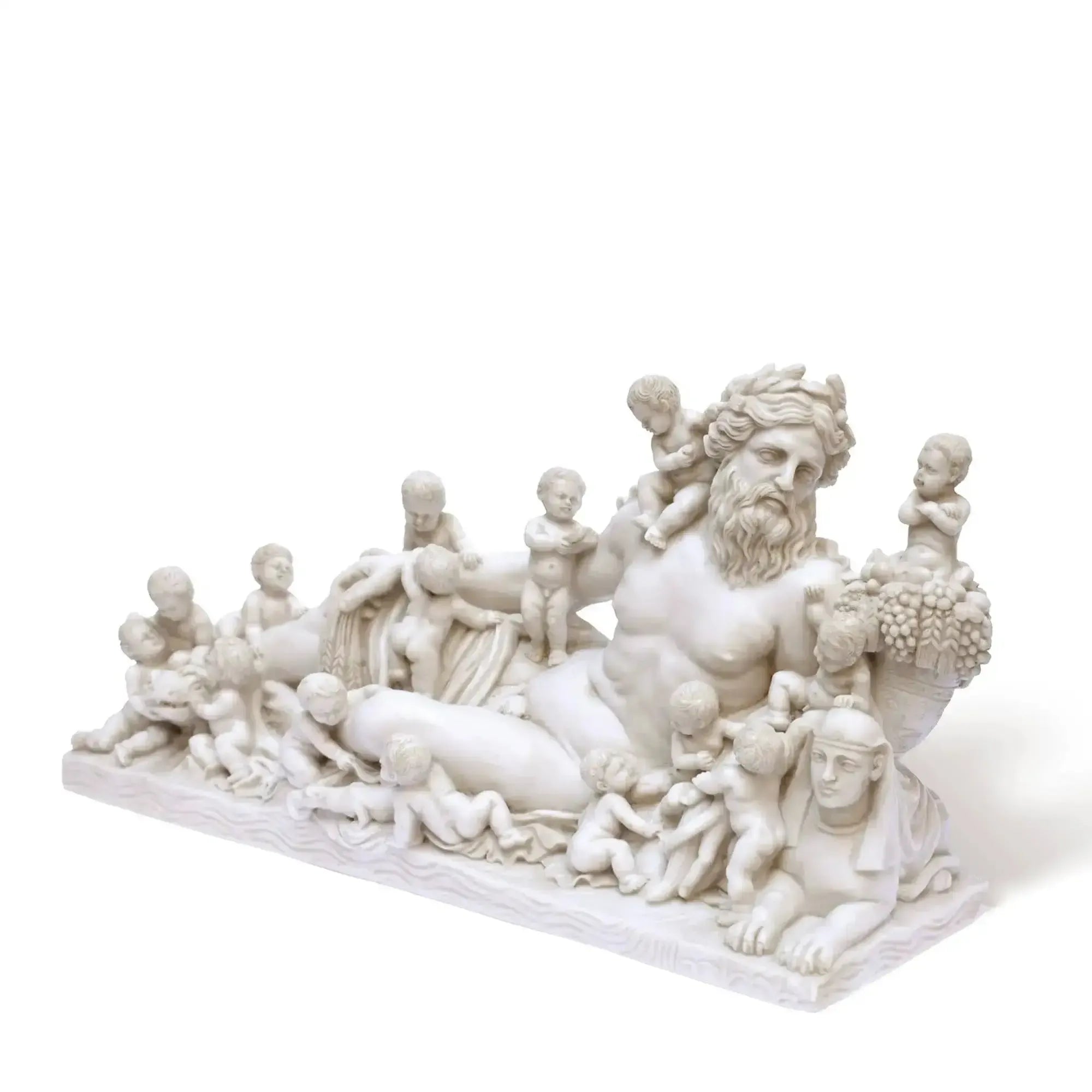 Estatua del dios Nilo en los museos vaticanos