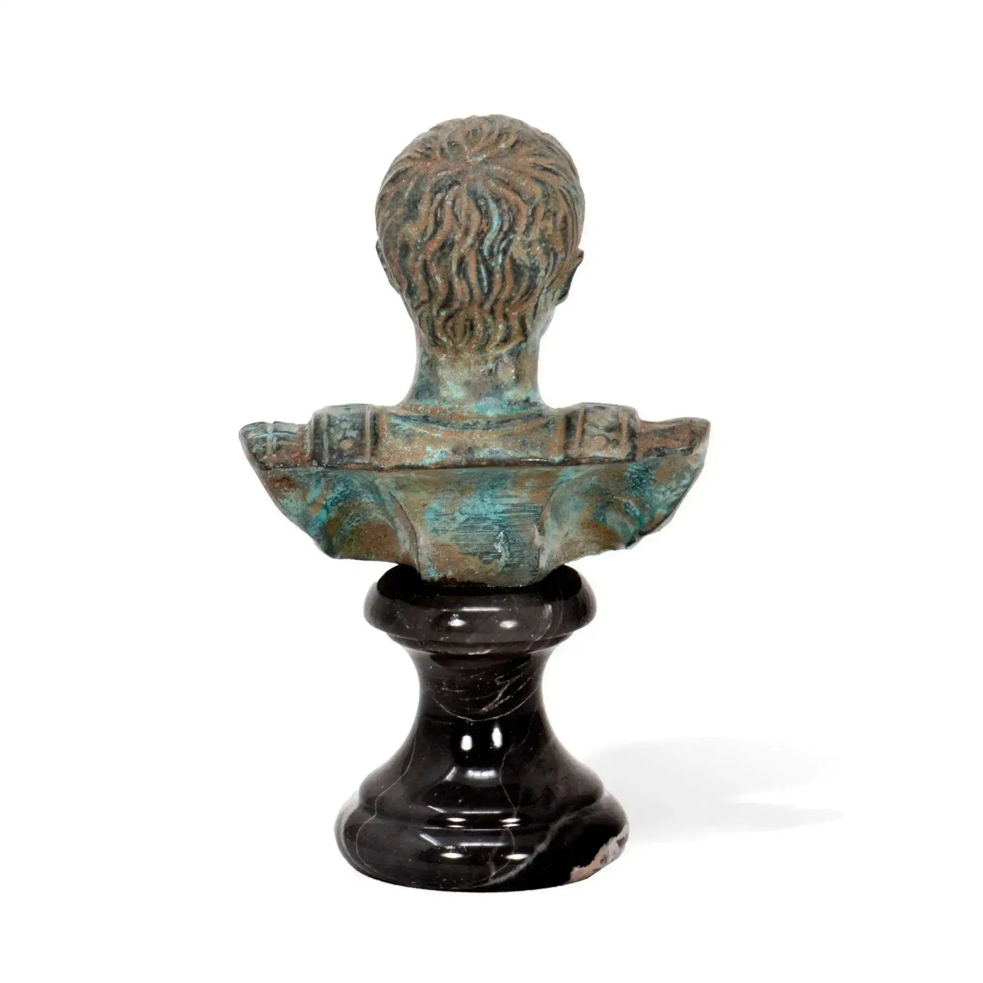 Busto in Bronzo dell'Imperatore Romano Augusto