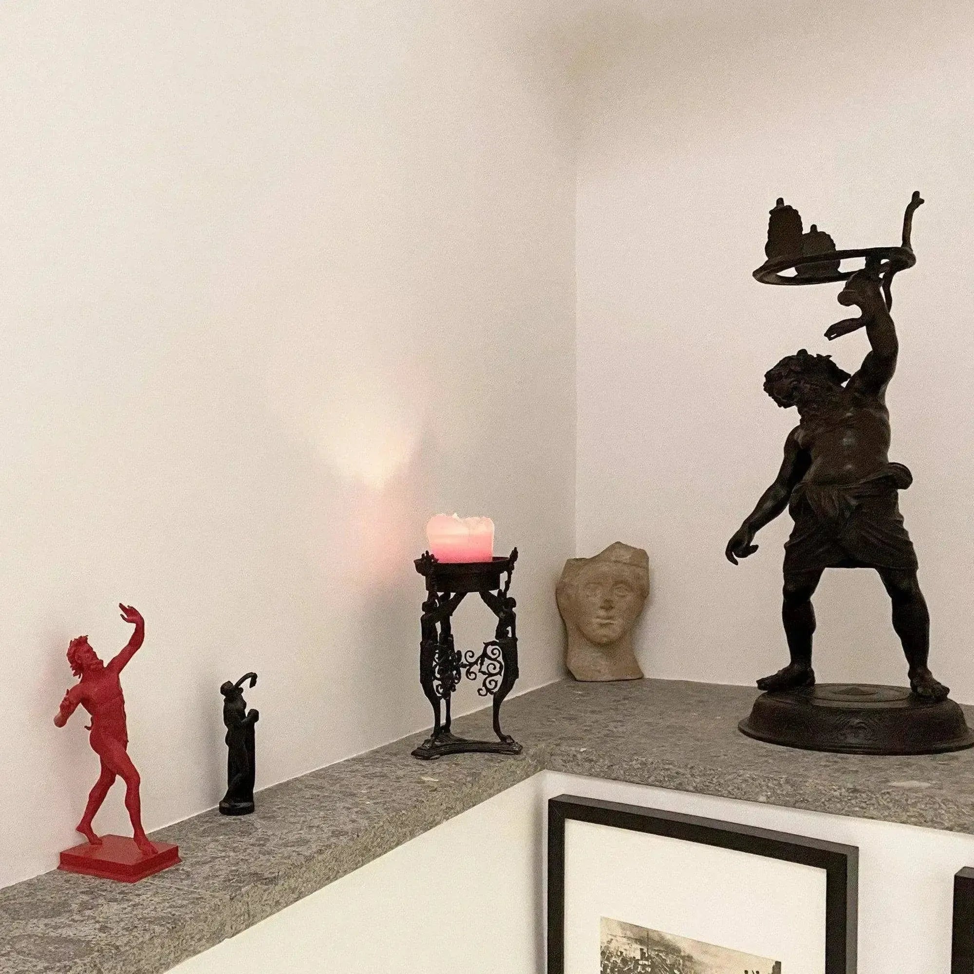 Silenians bronze statue from Pompeii