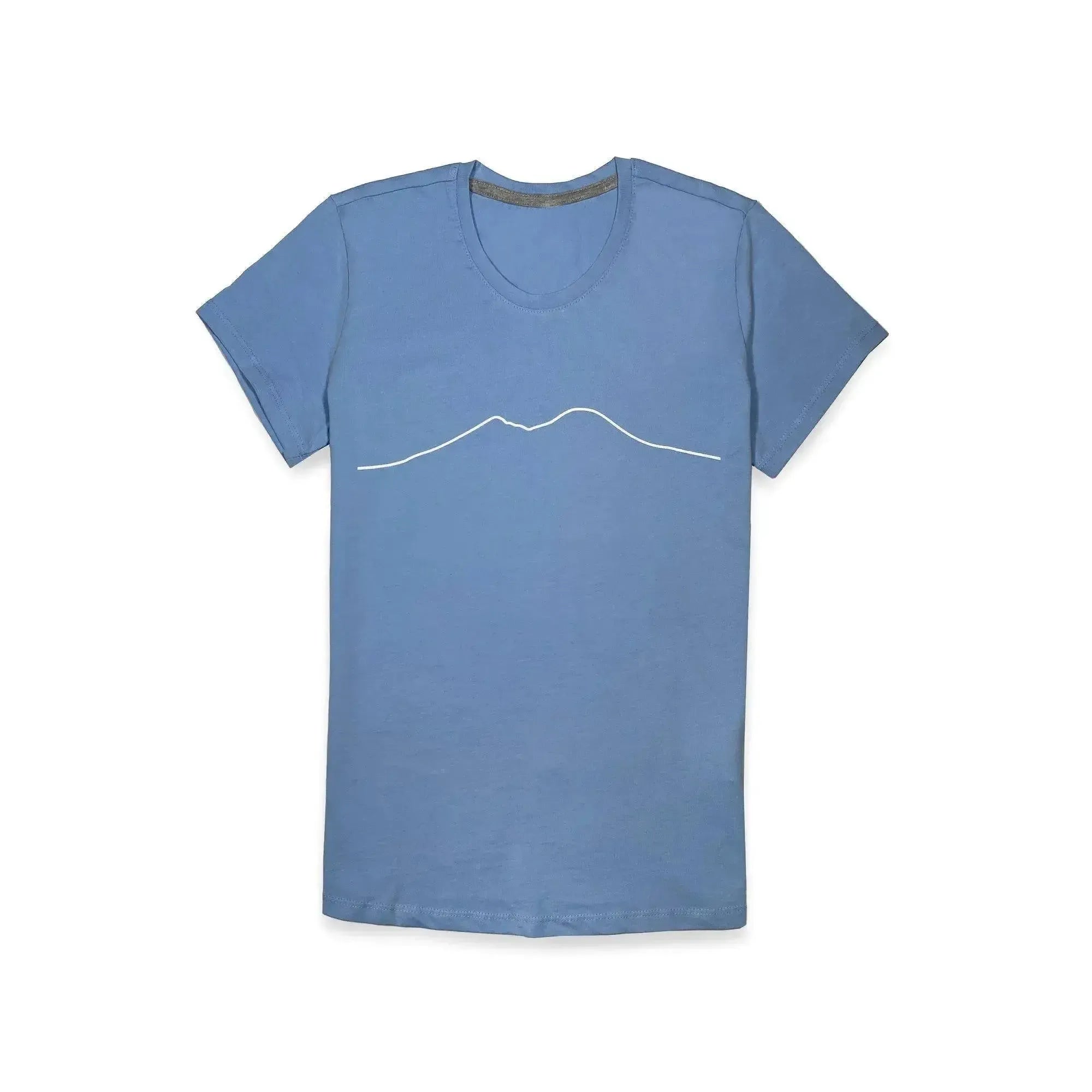T-shirt with stylized Vesuvius for women