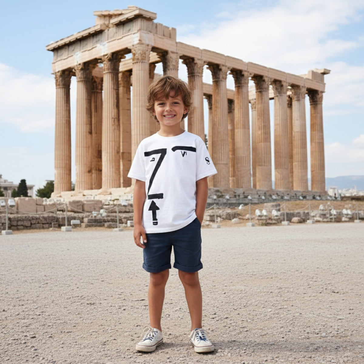 Jannis Kounellis Kids T-Shirt