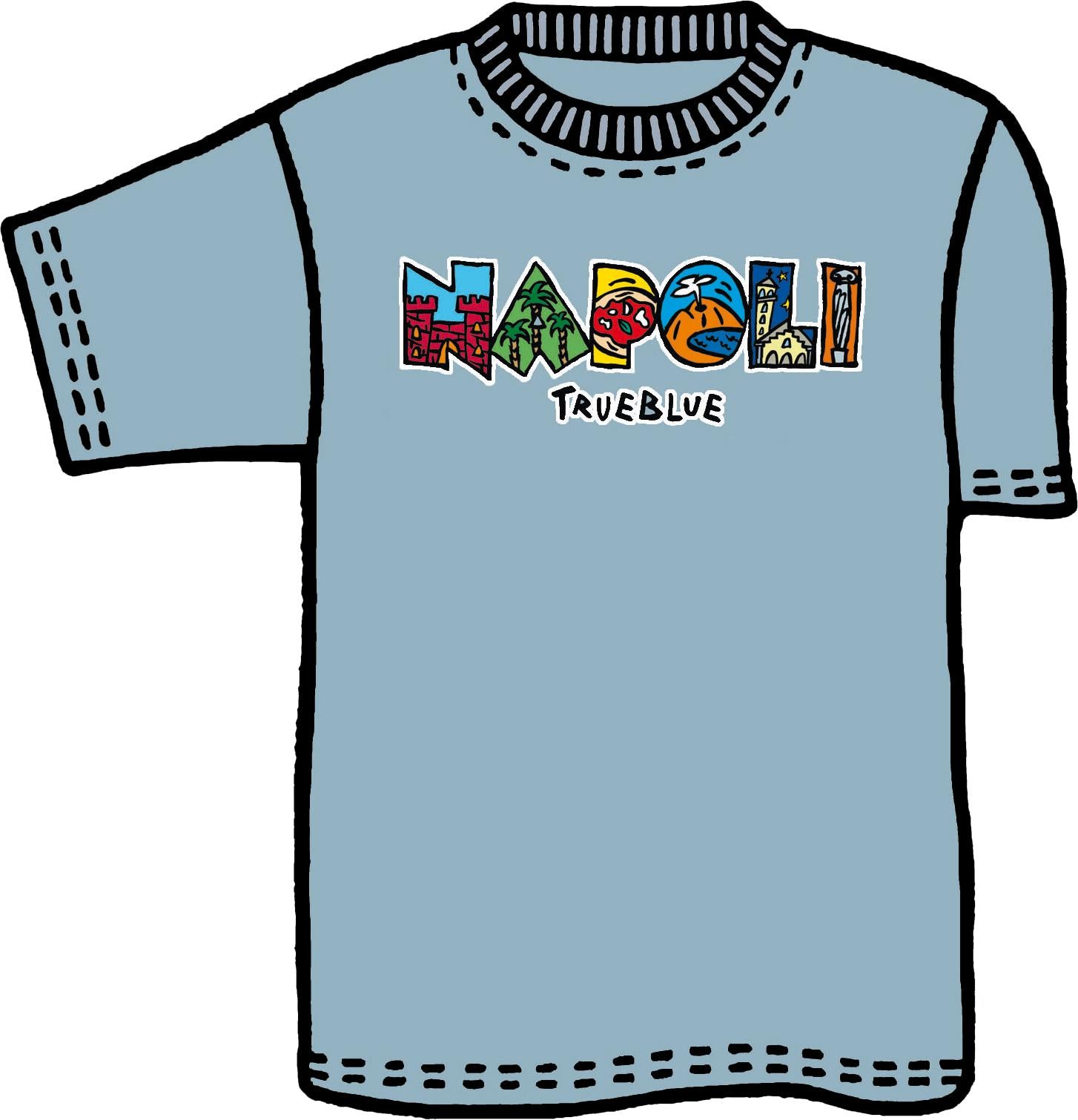 Kids' T-shirt Color&Warmth Temple True Blue Gray