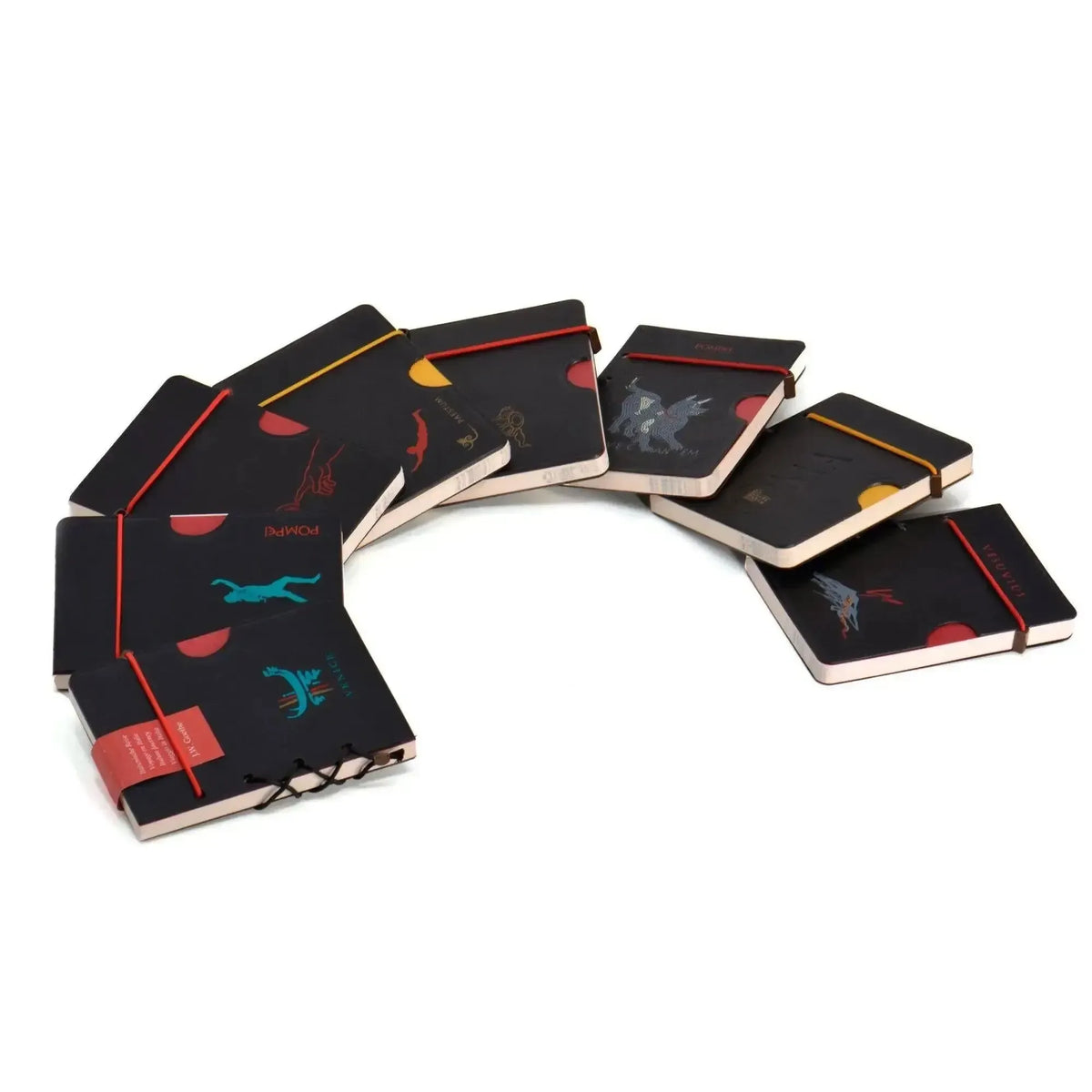 All variants Notebooks "Journey to Italy"